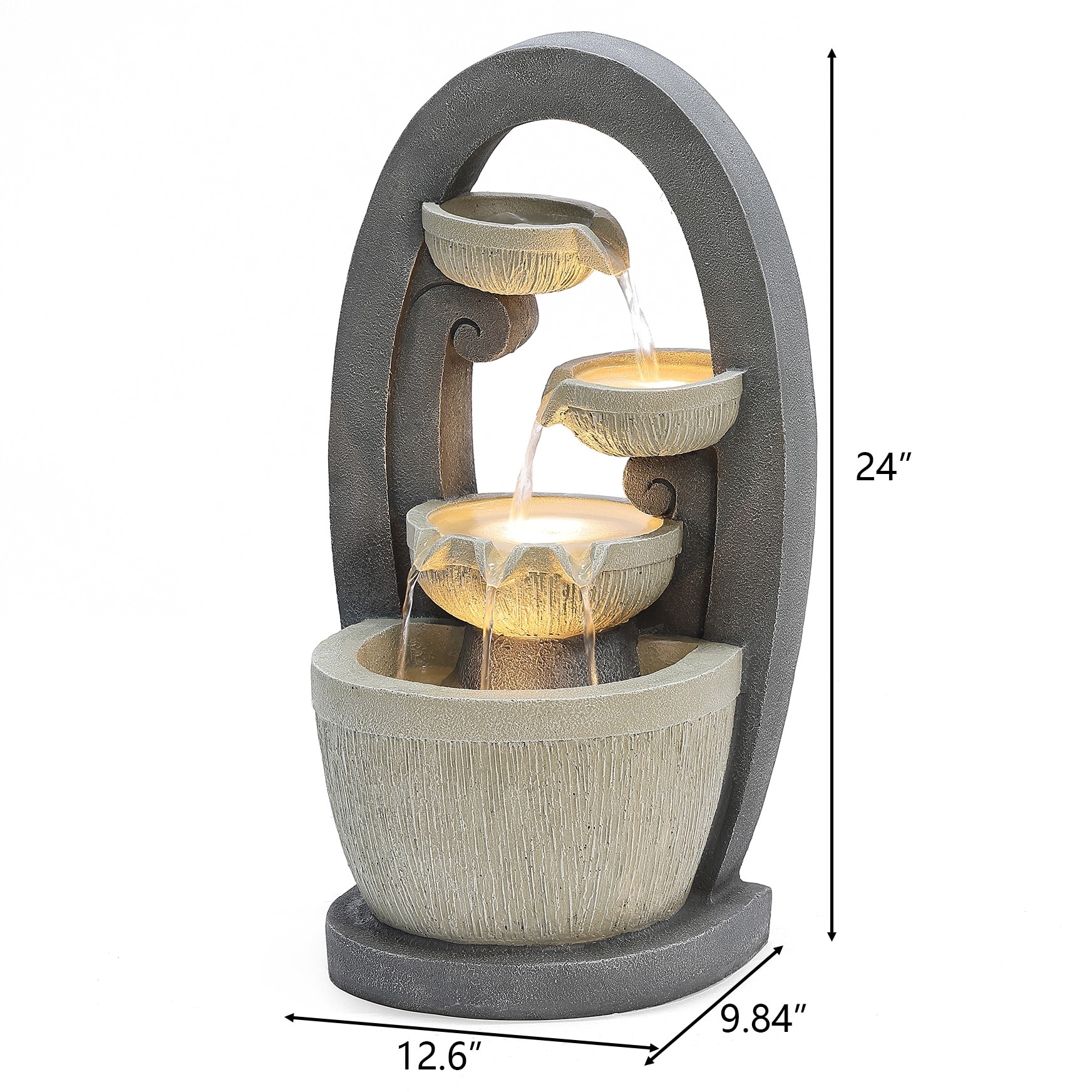 LuxenHome WHF1762 fountains - View #11