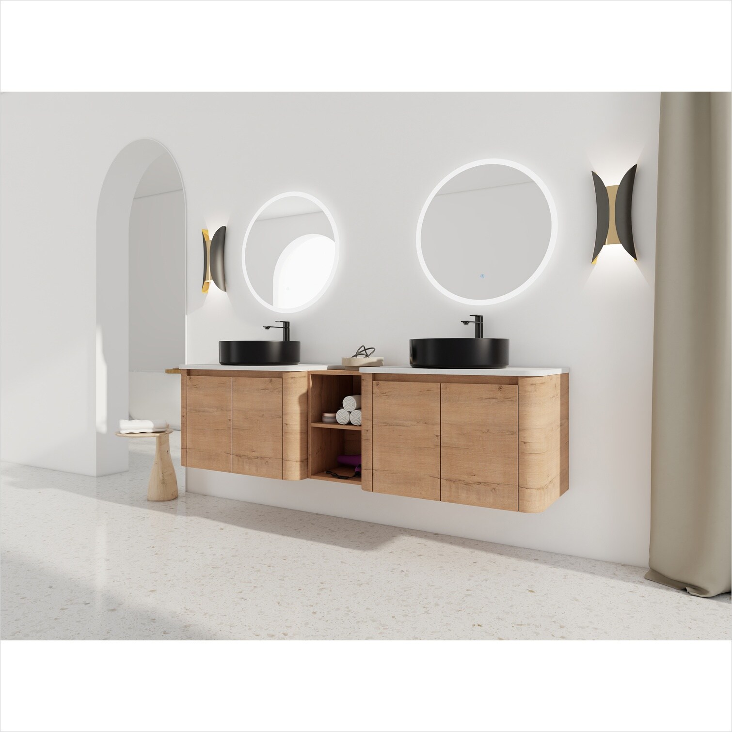 SunJet 3AR2P3KVKB9R Bath-Vanity-Combo - View #3
