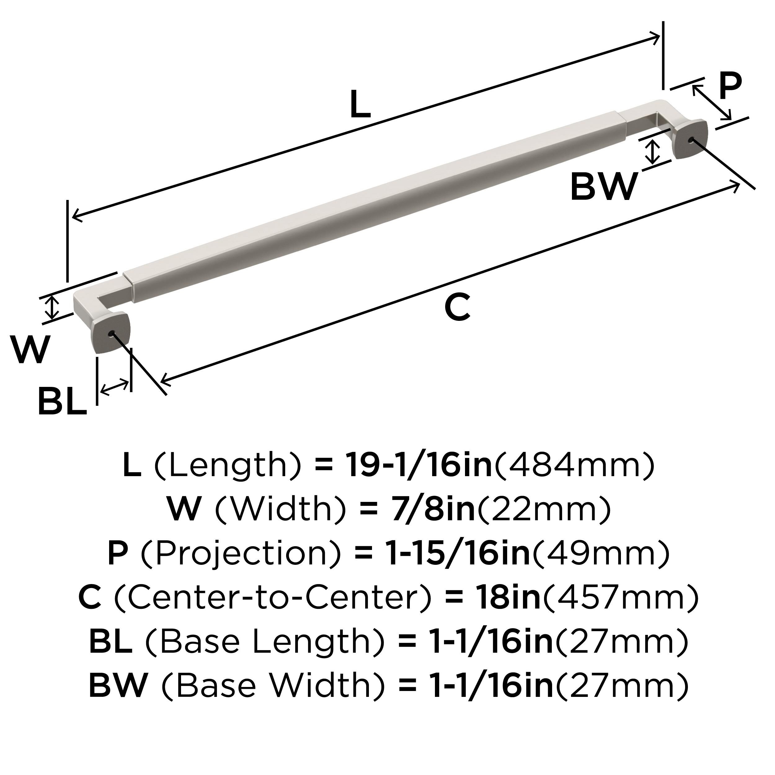 Amerock BP54061G10 Cabinet-Pulls - View #5