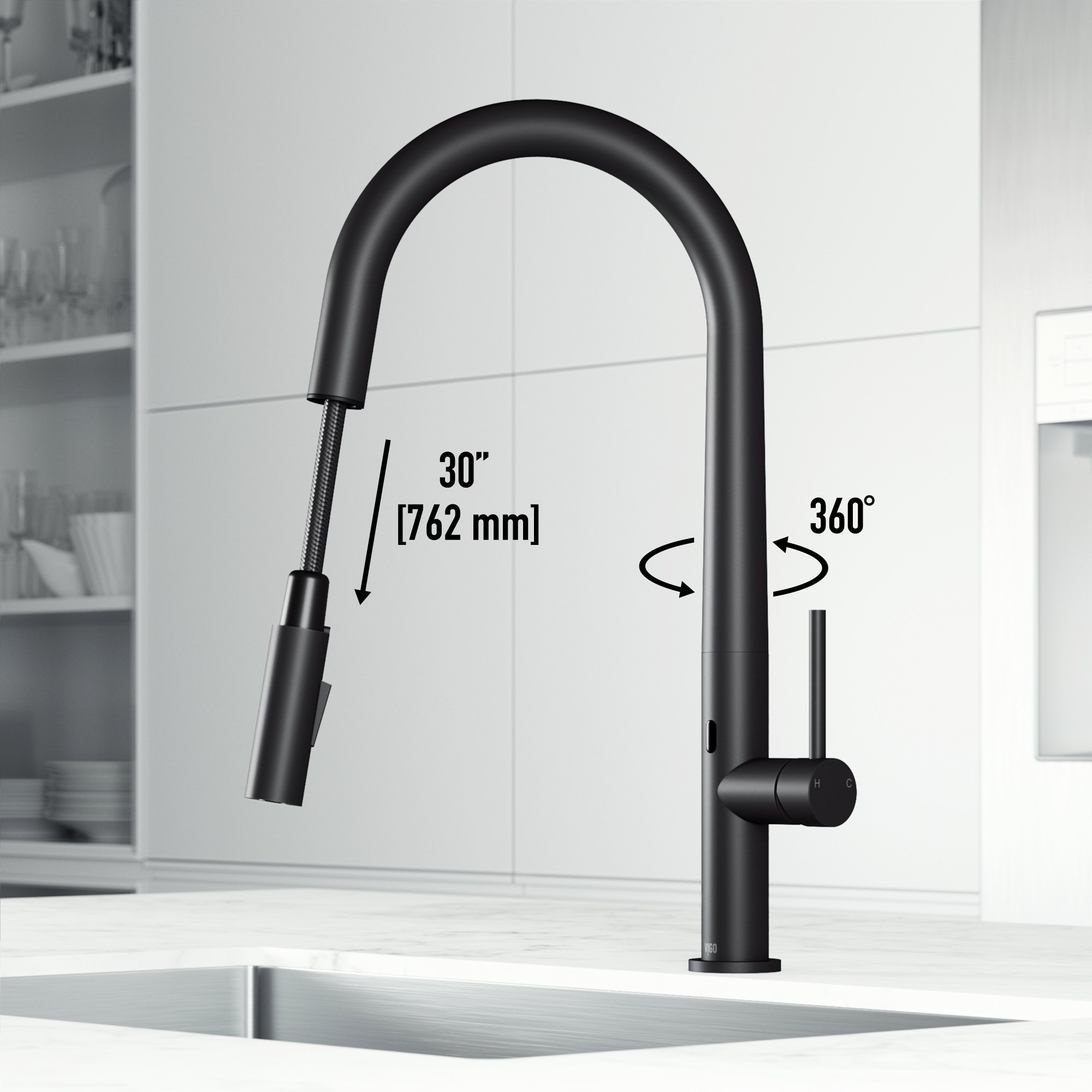 VIGO VG02029MBS Kitchen-Faucets - View #4