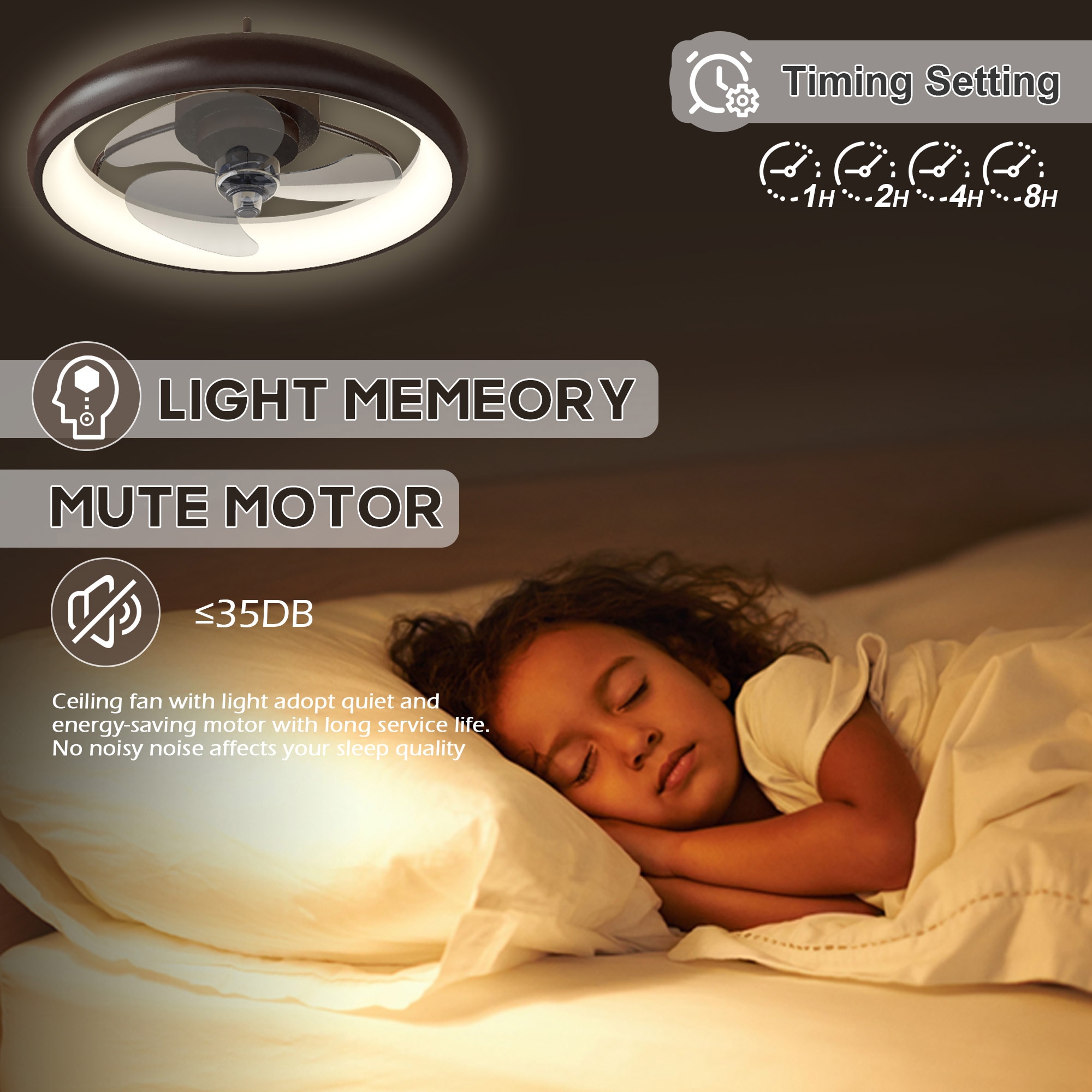 Yardreeze ZSFHXDCF20BK0407 Ceiling-Fans - View #7