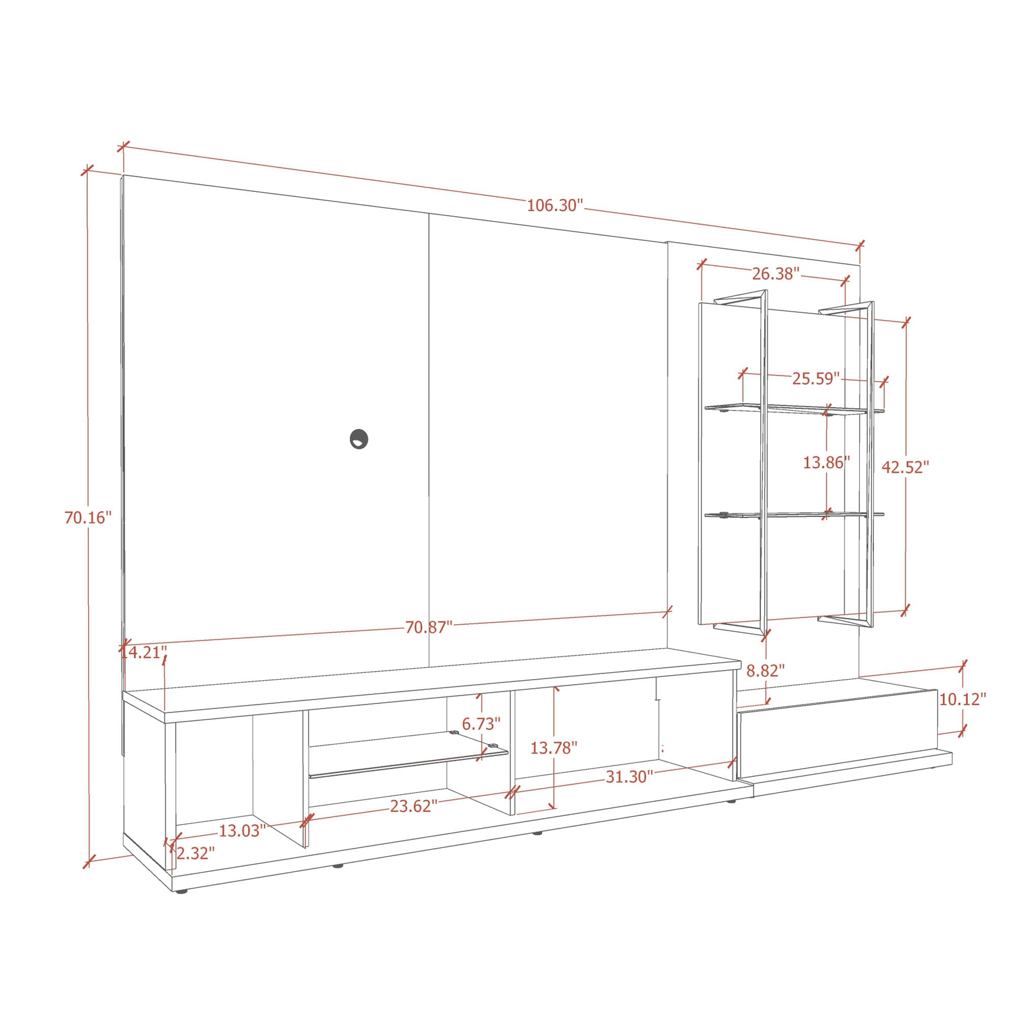 Manhattan Comfort 2-400751400651 Tv-Stands - View #3