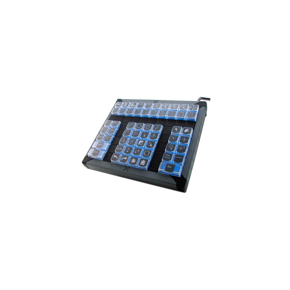  TCNCD190493 X-Keys XK-0979-UBK60-R USB Programmable Keyboard fo Windows or Mac