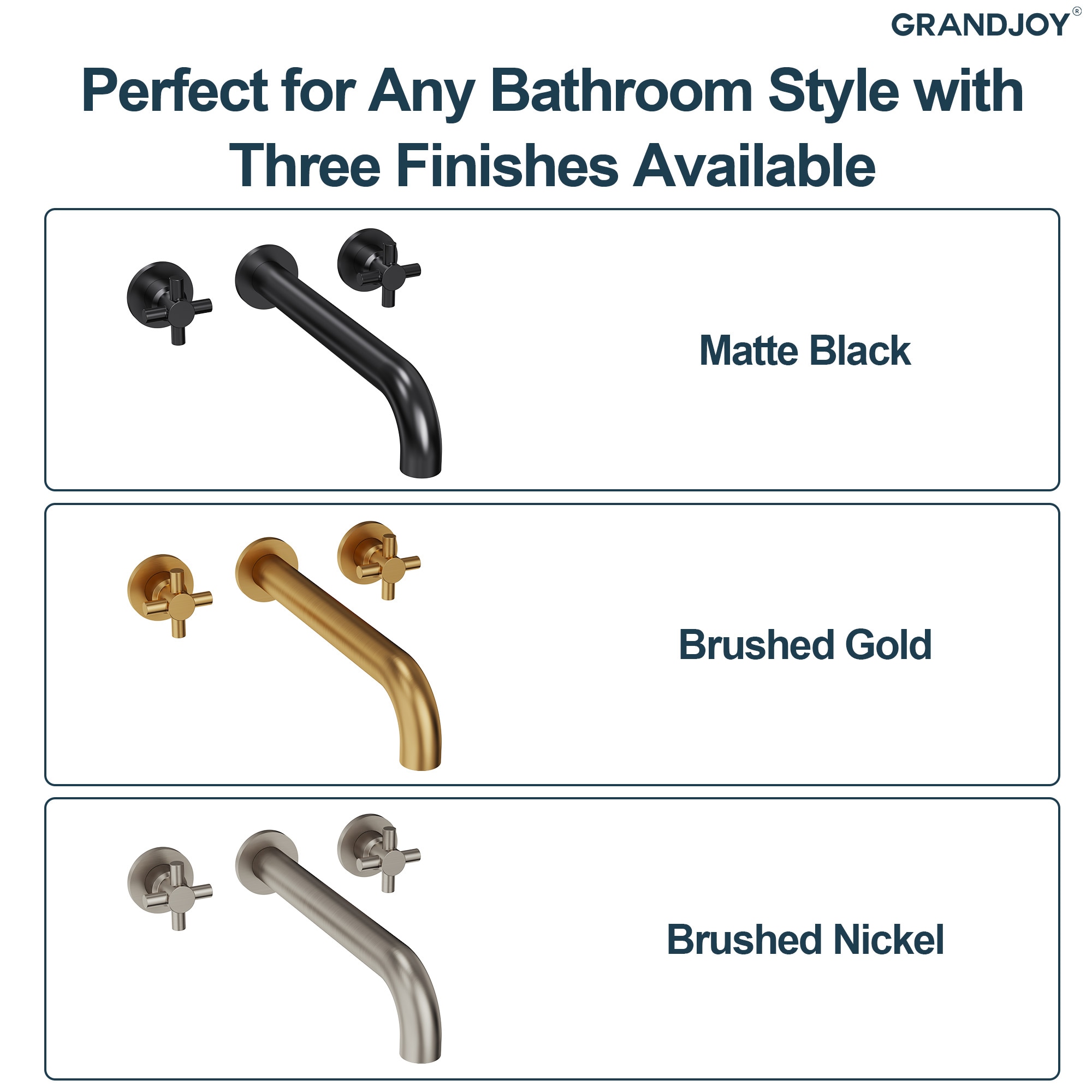 GRANDJOY TOBILI202C Roman-Tub-Faucets - View #13