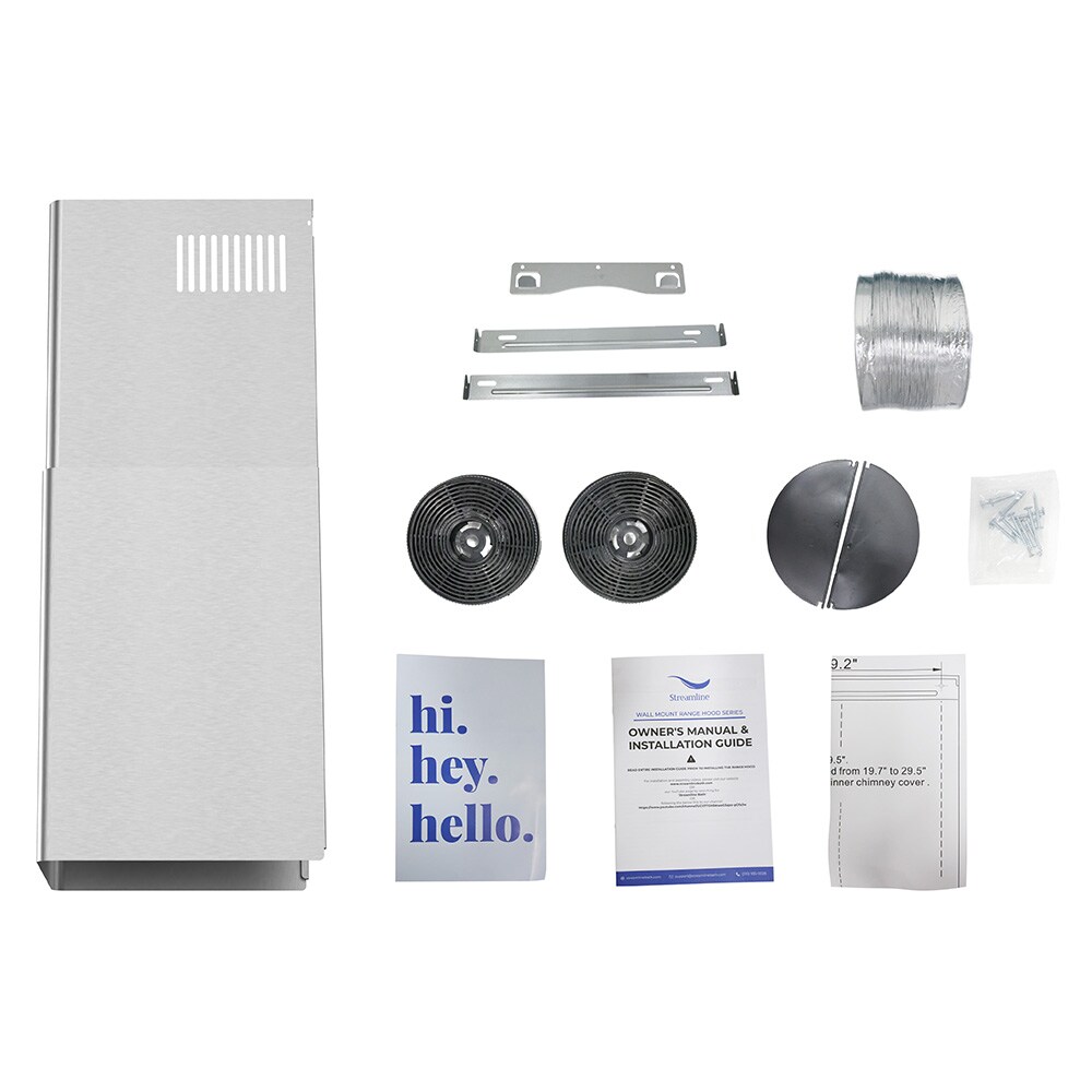 Streamline T-883-1-CL Wall-Mounted-Range-Hoods - View #21