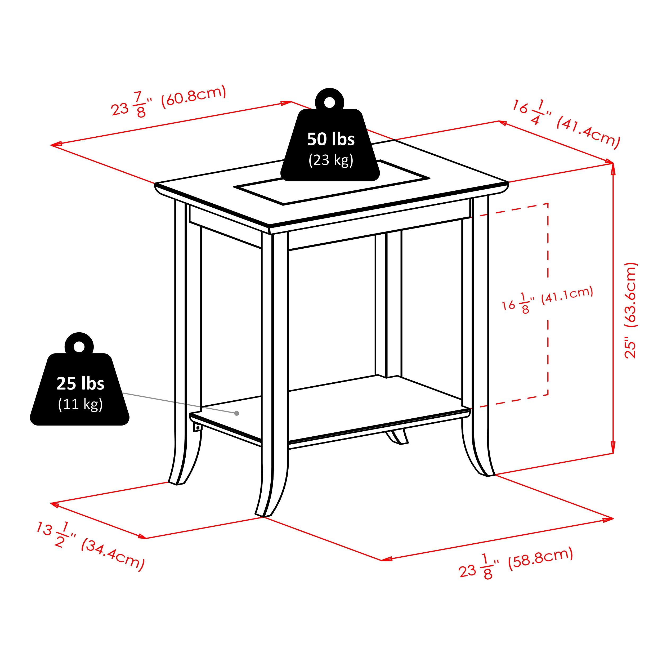 Winsome Wood 92419 End-Tables - View #6