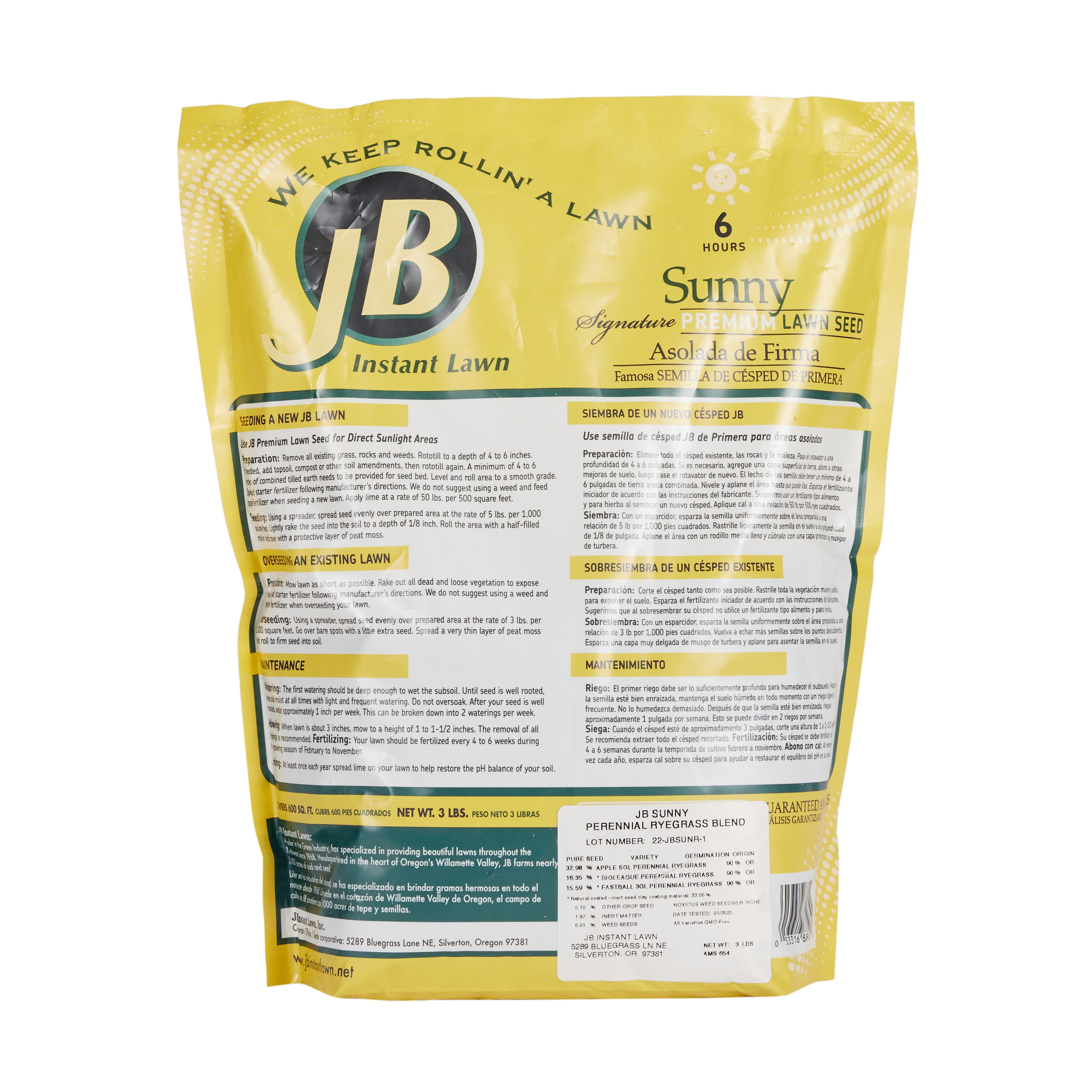 JB Instant Lawn 3SUN Grass-Seed - View #10