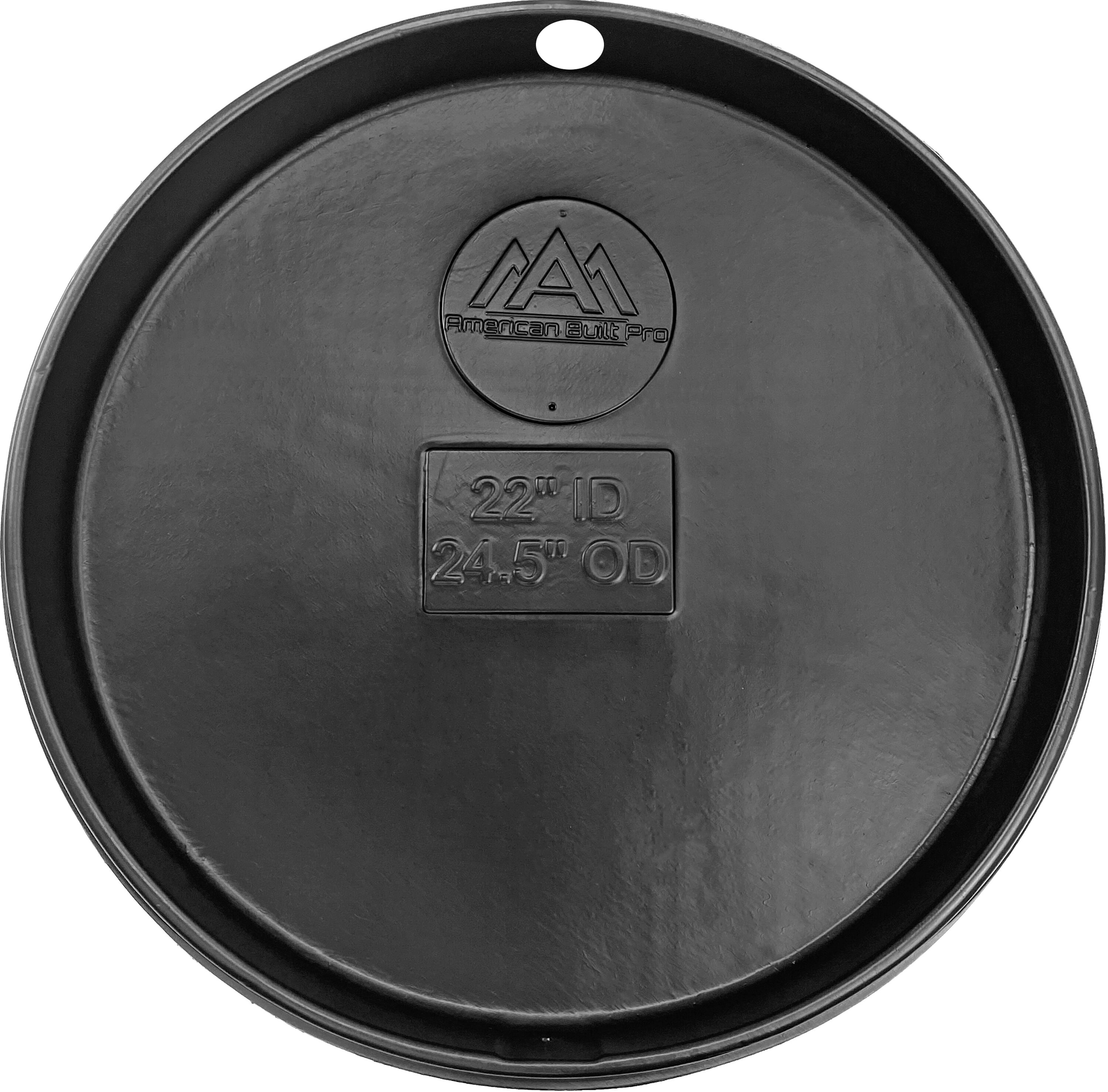 24 in. x 48 in. Drain Pan with PVC Connector - 26 Gauge