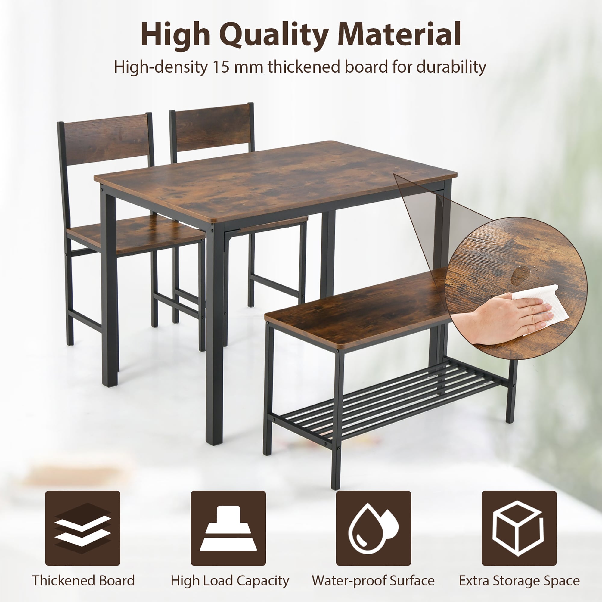 Goplus LWS00427 Dining-Sets - View #6