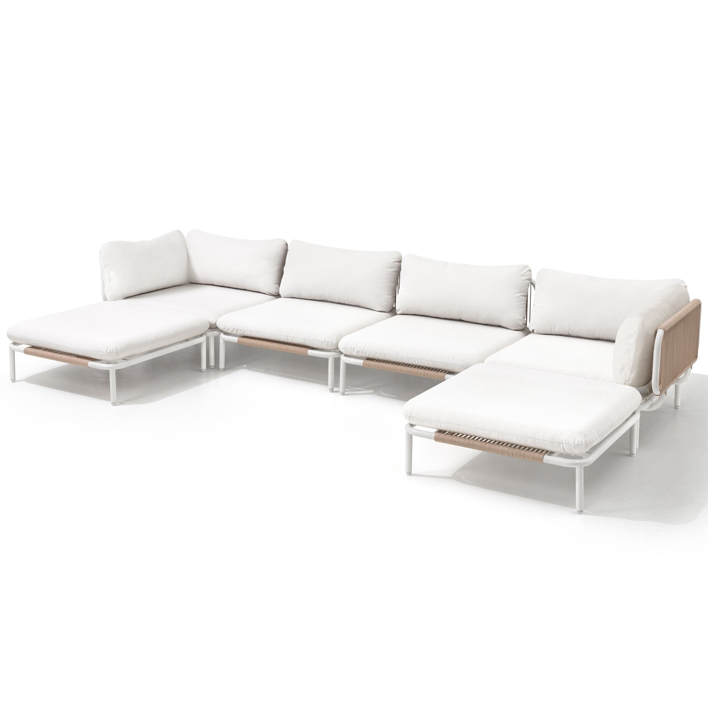 Crestlive Products CL-SF005BEI-6B Patio-Sofas-Daybeds - View #2