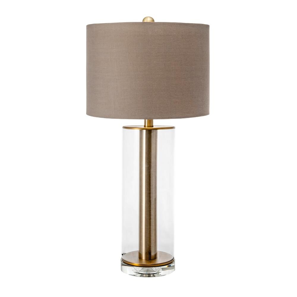 nuLOOM MLT17BB Bronze Table Lamp with Fabric Shade