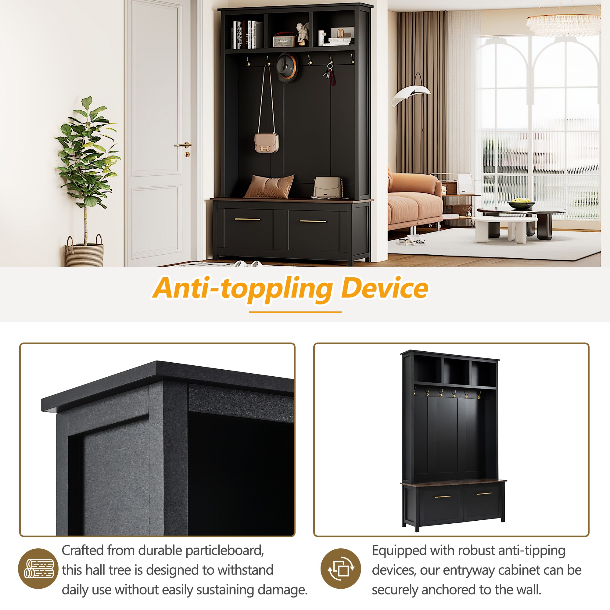 Flynama SH72898B Hall-Trees - View #7