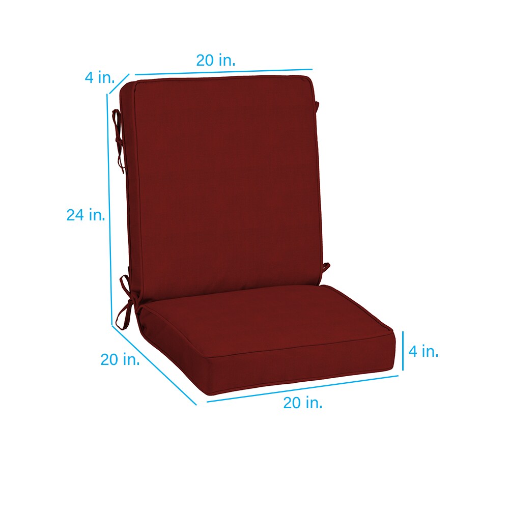 allen + roth with STAINMASTER AJ0CC01X-9C8 Patio-Furniture-Cushions - View #2