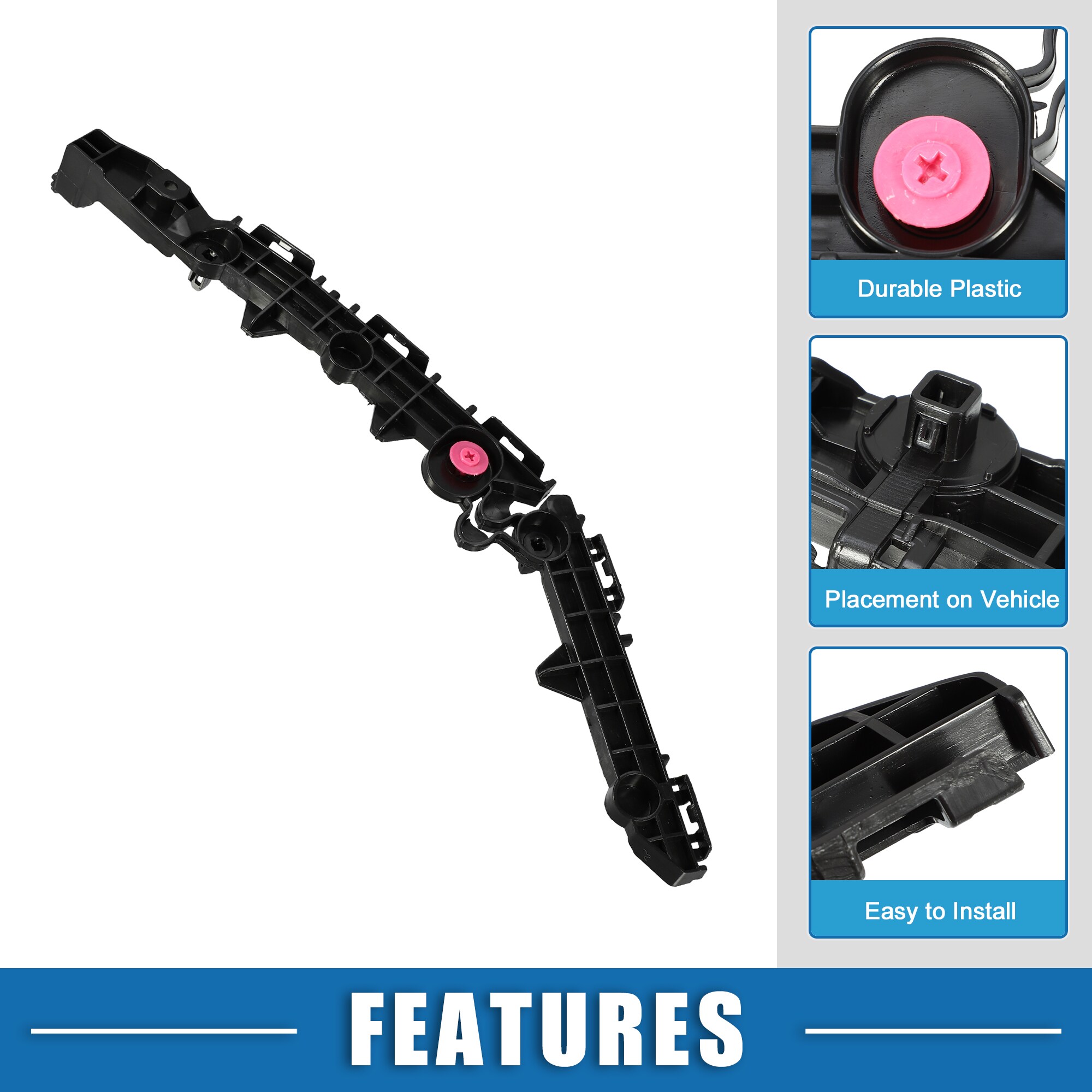 Unique Bargains Rear Bumper Bracket No.521550R070/521560R070