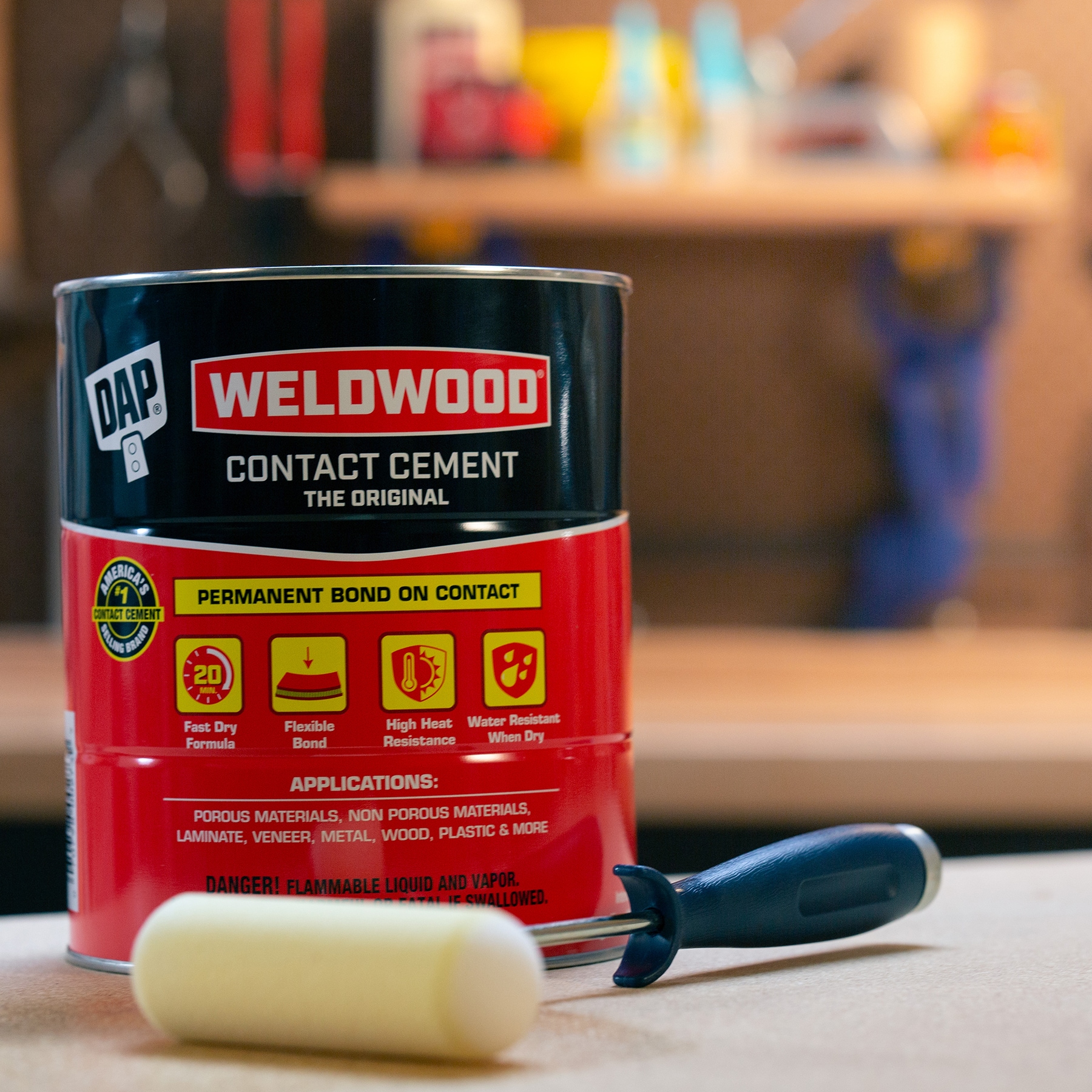Dap Weldwood Original Contact Cement, Gallon 