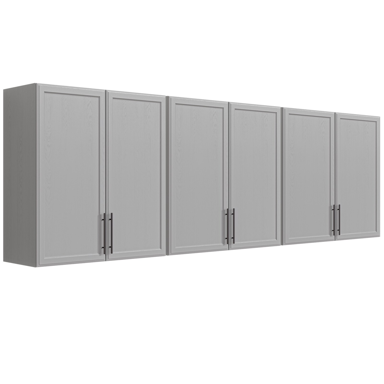 FIMELLO 88.5-in W x 31.5-in H Engineered Wood Wall-mount Utility Storage Cabinet