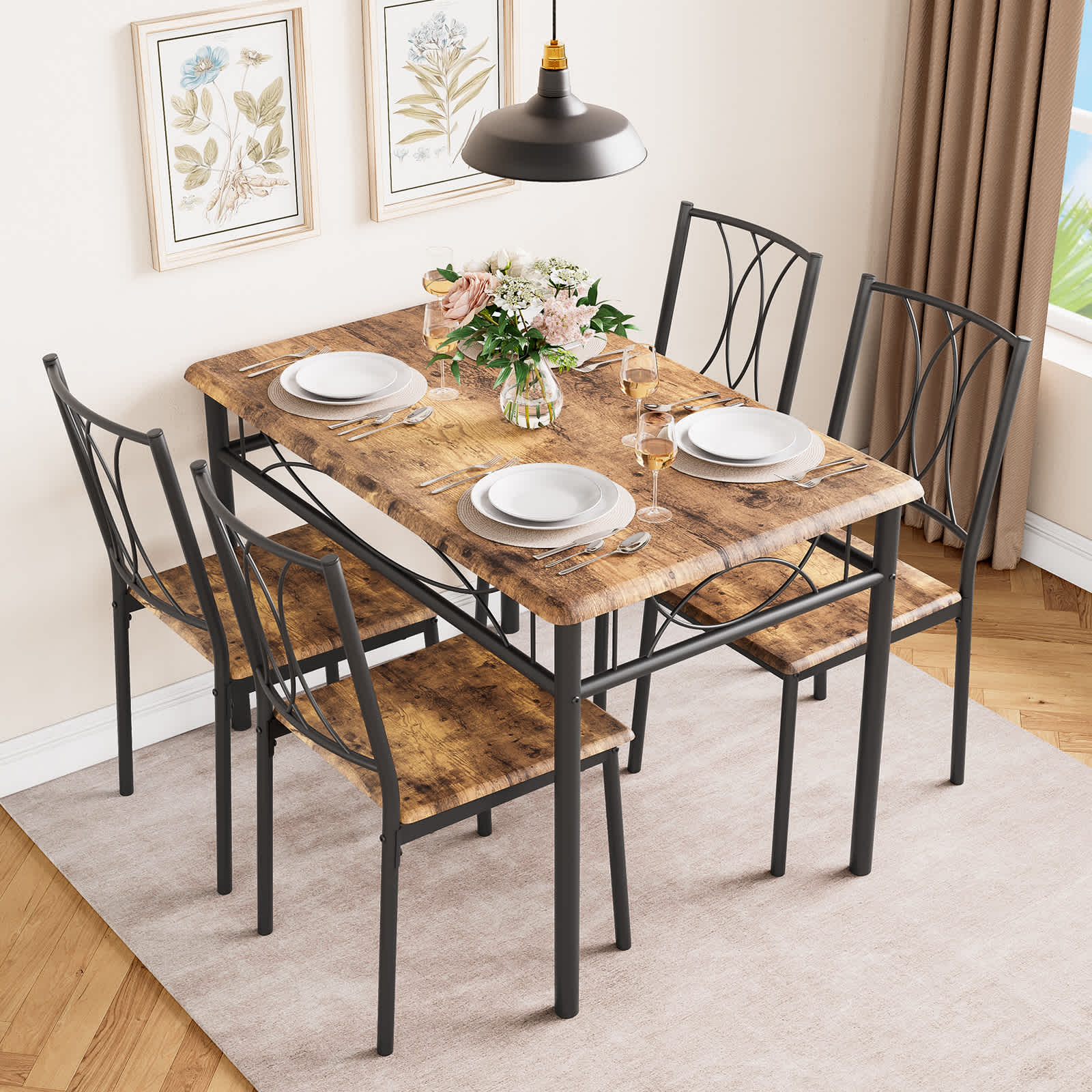 WhizMax DUKE-PHO-0X725BRM Dining-Tables - View #3