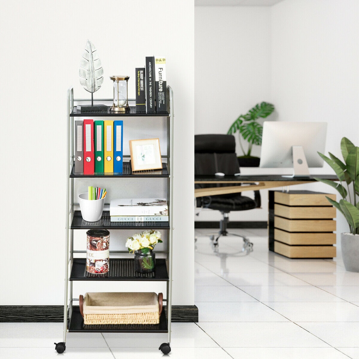 Costway HW56831 Free-Standing-Shelving - View #4