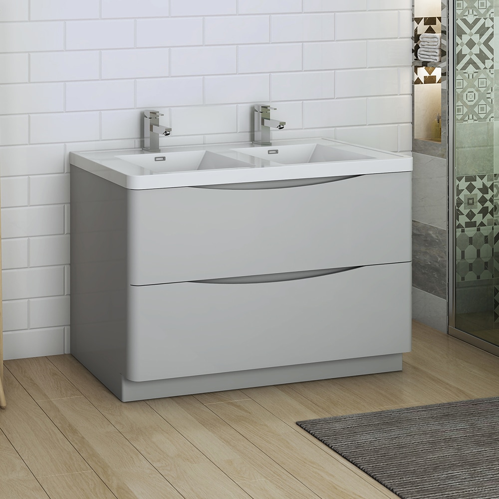 Fresca FCB9148GRG-D-I Bath-Vanity-Combo - View #3