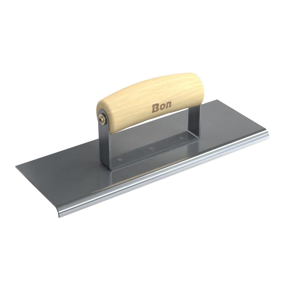 Bon Tool 12-458 10-in x 3.5-in Stainless Steel Concrete Edger with 0.25-in Radius