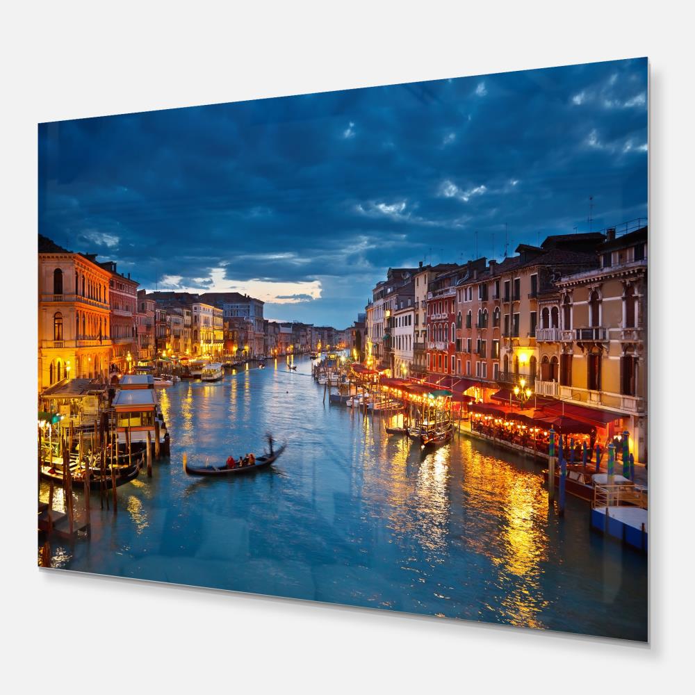 Designart 12-in H x 20-in W Cityscape Metal Print at Lowes.com