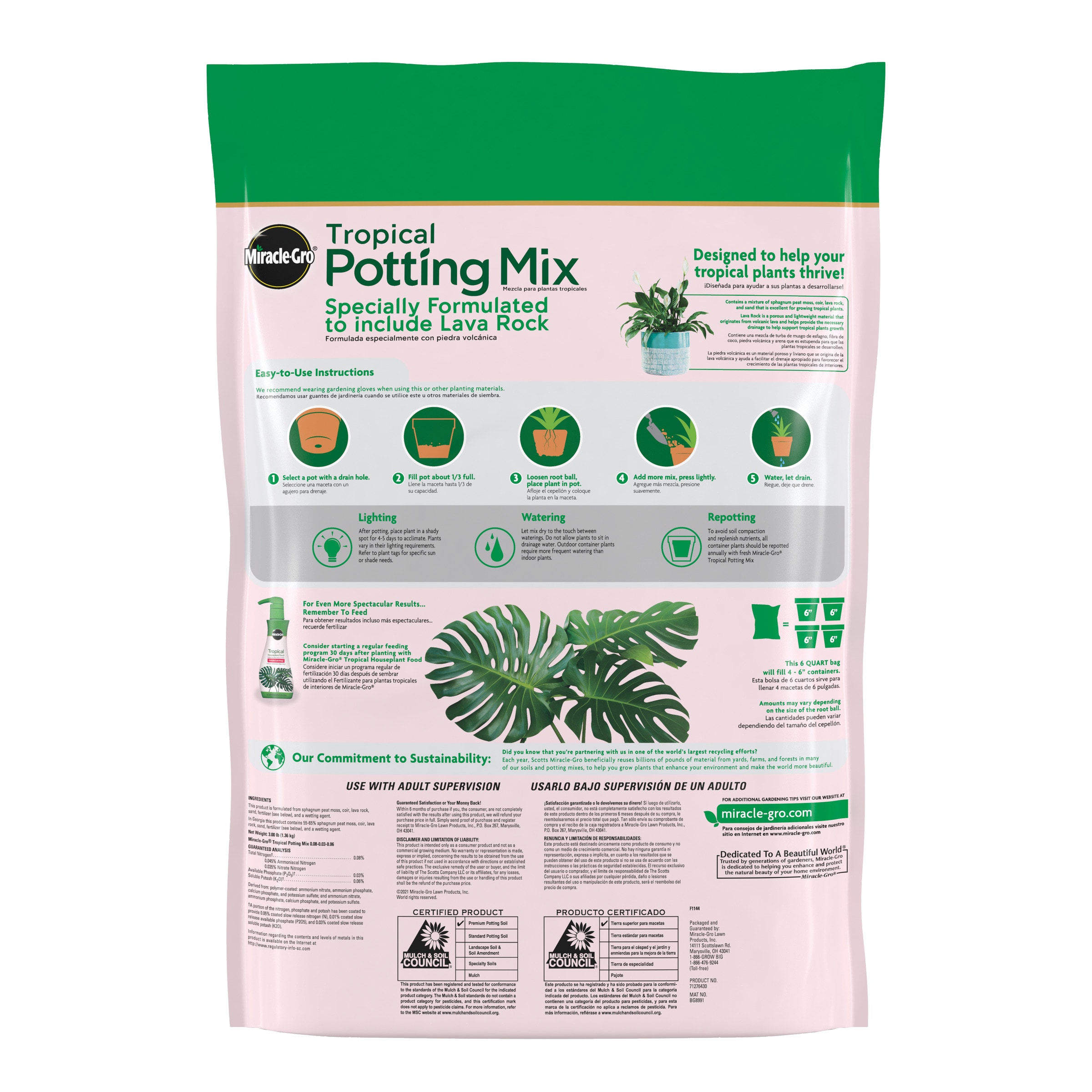 Miracle-Gro 71276430 Garden-Soil-Soil-Amendments - View #12