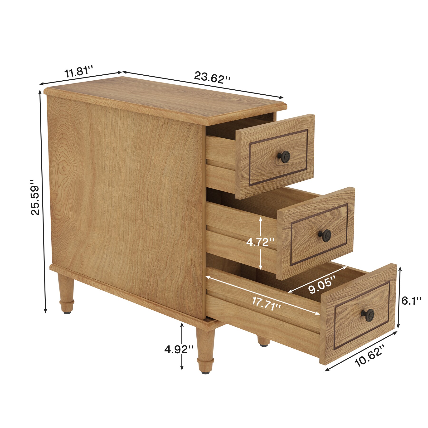 Tribesigns LWFD-JW1071 End-Tables - View #4