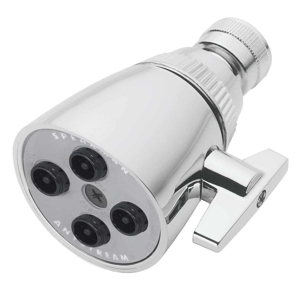 Polished Chrome Multi-Function Wall Mounted Shower Head