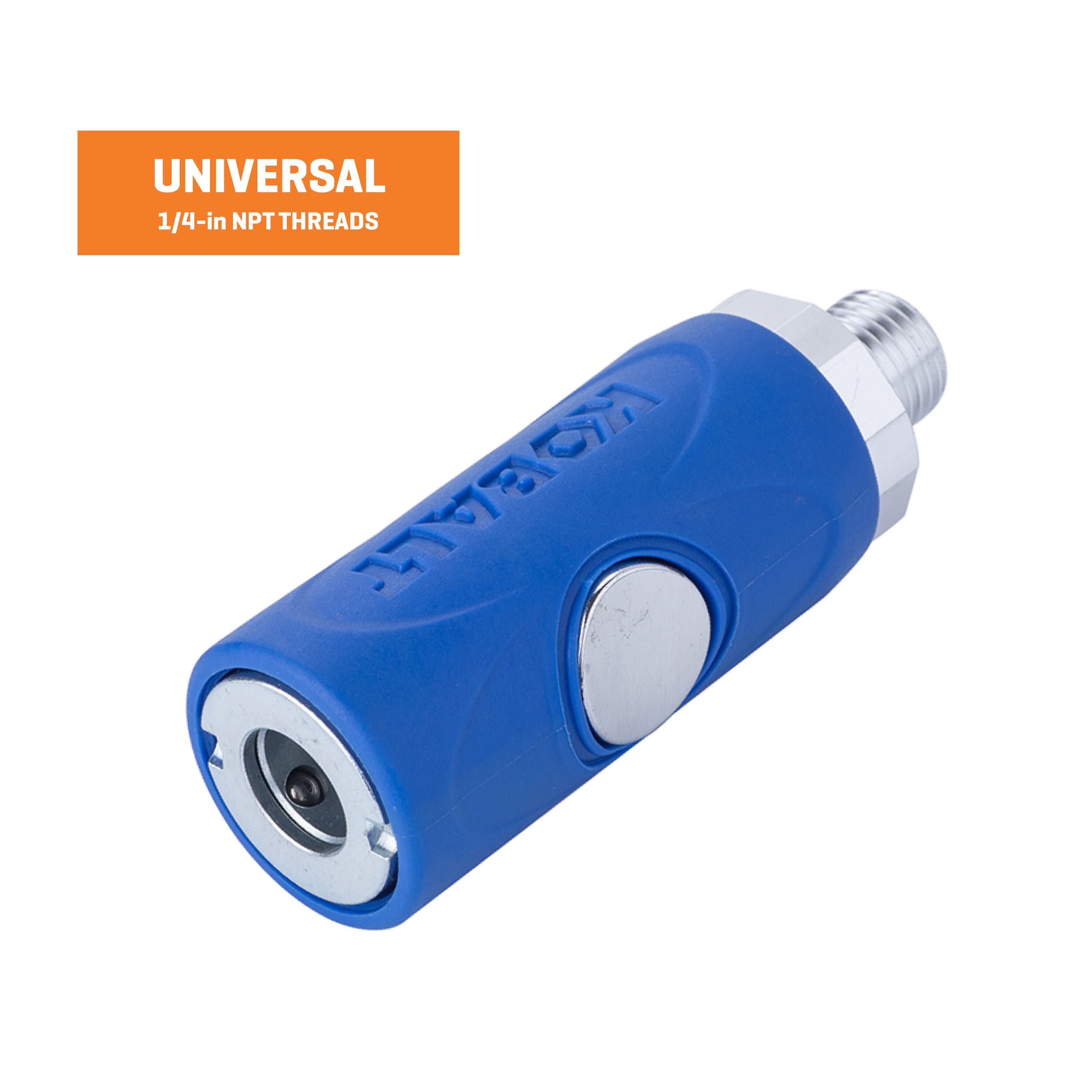 Kobalt SGY-AIR241 Push-button Coupler, Male- 1/4 In