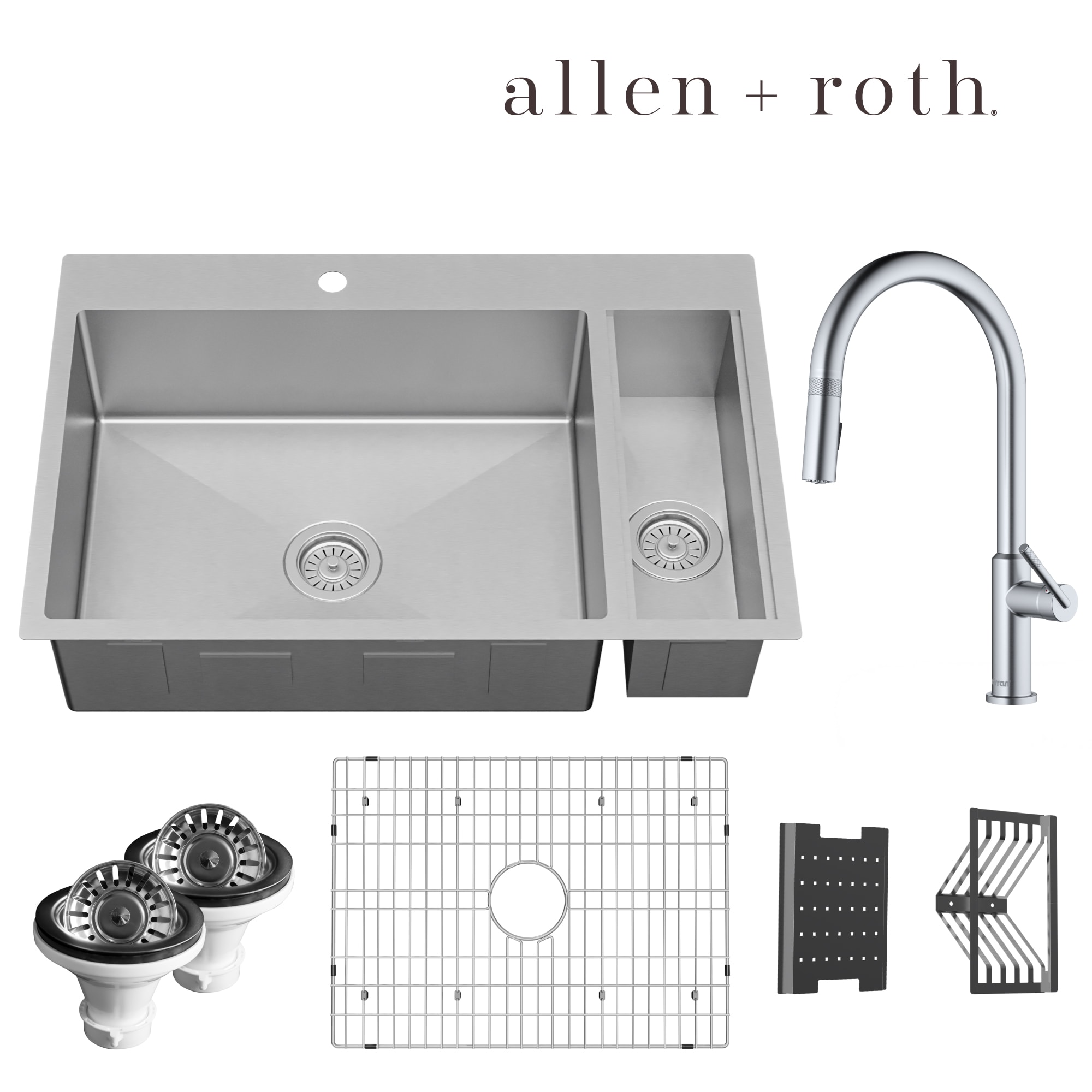 allen + roth PLLSS1000KIT Kitchen-Sinks - View #2