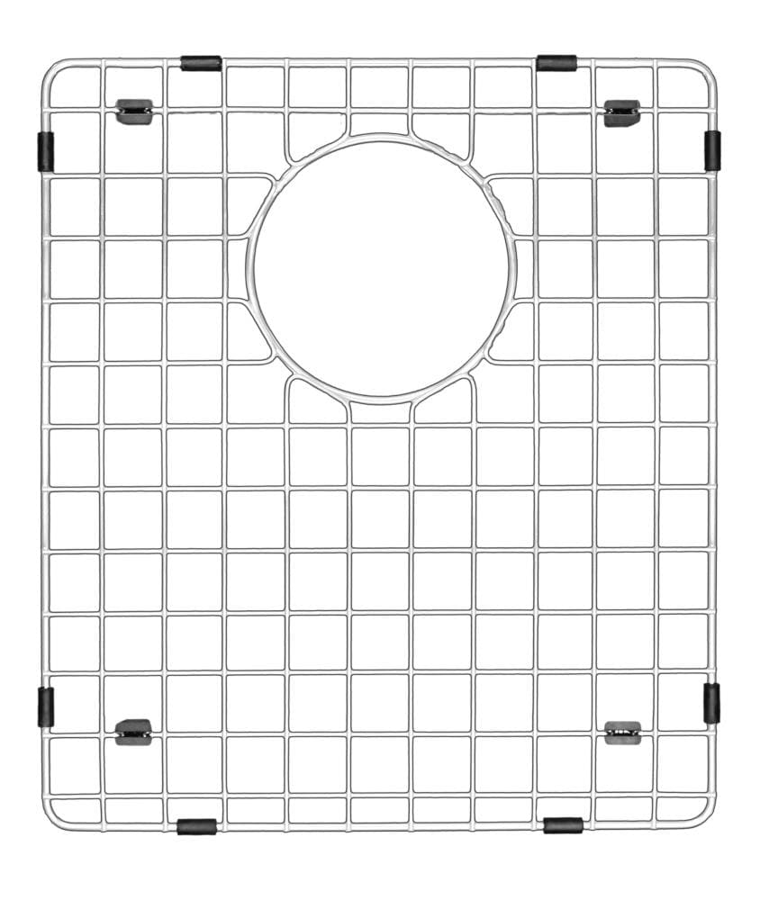Karran GR-2006 Bottom grids 15.63-in x 13-in Back Center Drain Stainless Steel Sink Grid