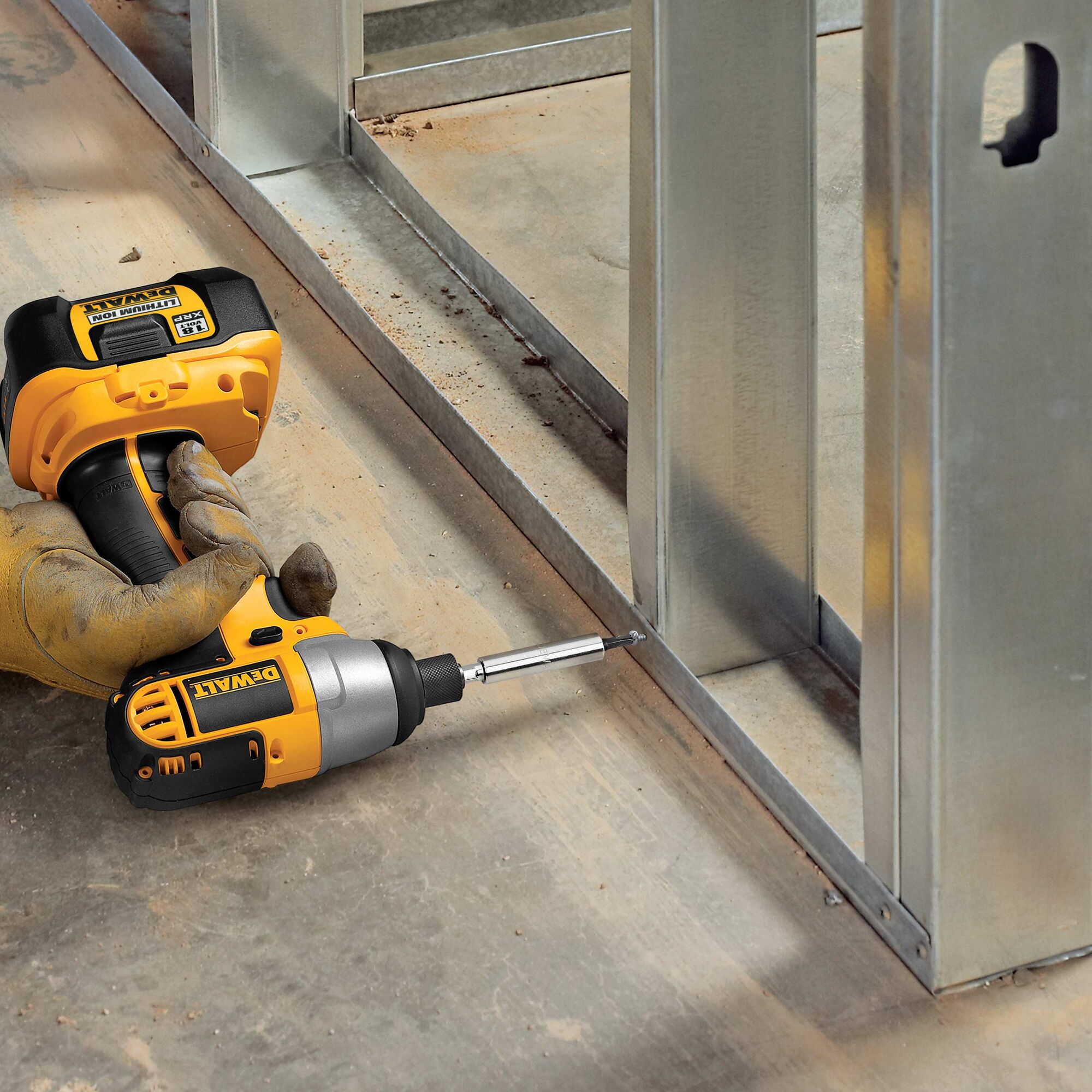 Removing drill bit discount from dewalt impact driver