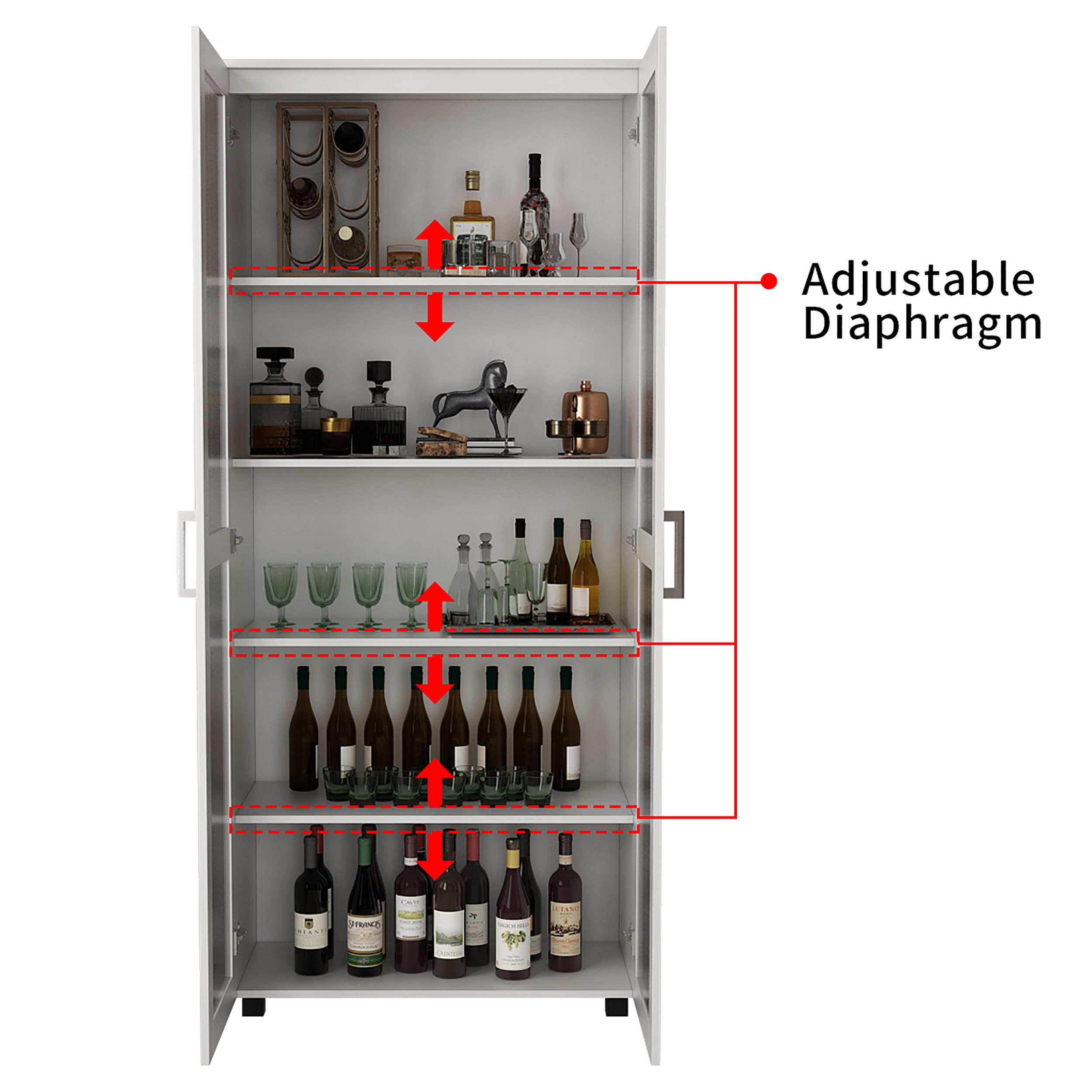 FUFU&GAGA LJY-KF200050-01 bookcases - View #3