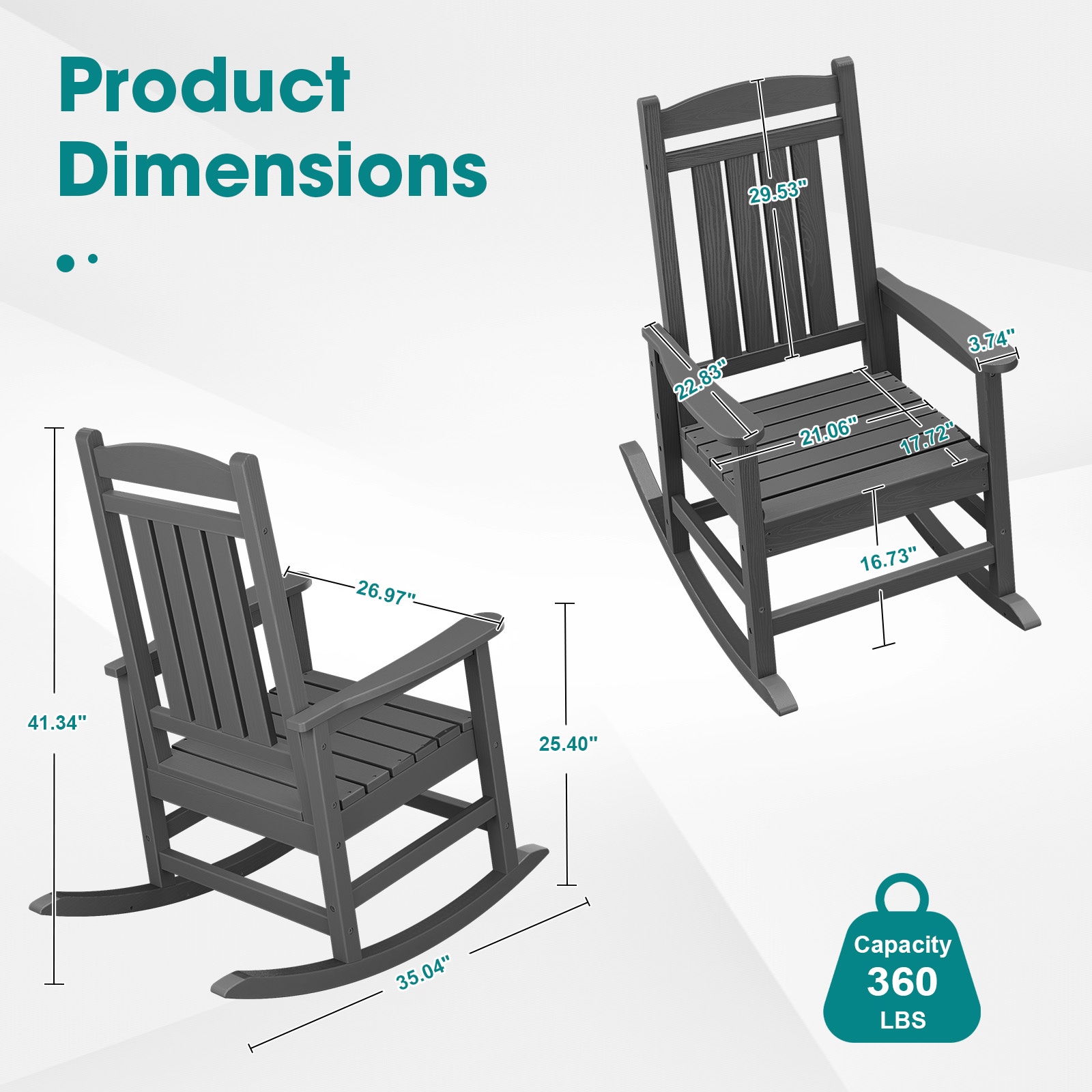 JEAREY 03YY-DZ-GB Patio-Chairs - View #3
