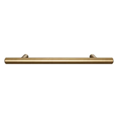 KOHLER Purist 3 in. (76 mm) Center-to-Center Vibrant Brushed Moderne Brass Cabinet Bar Pull