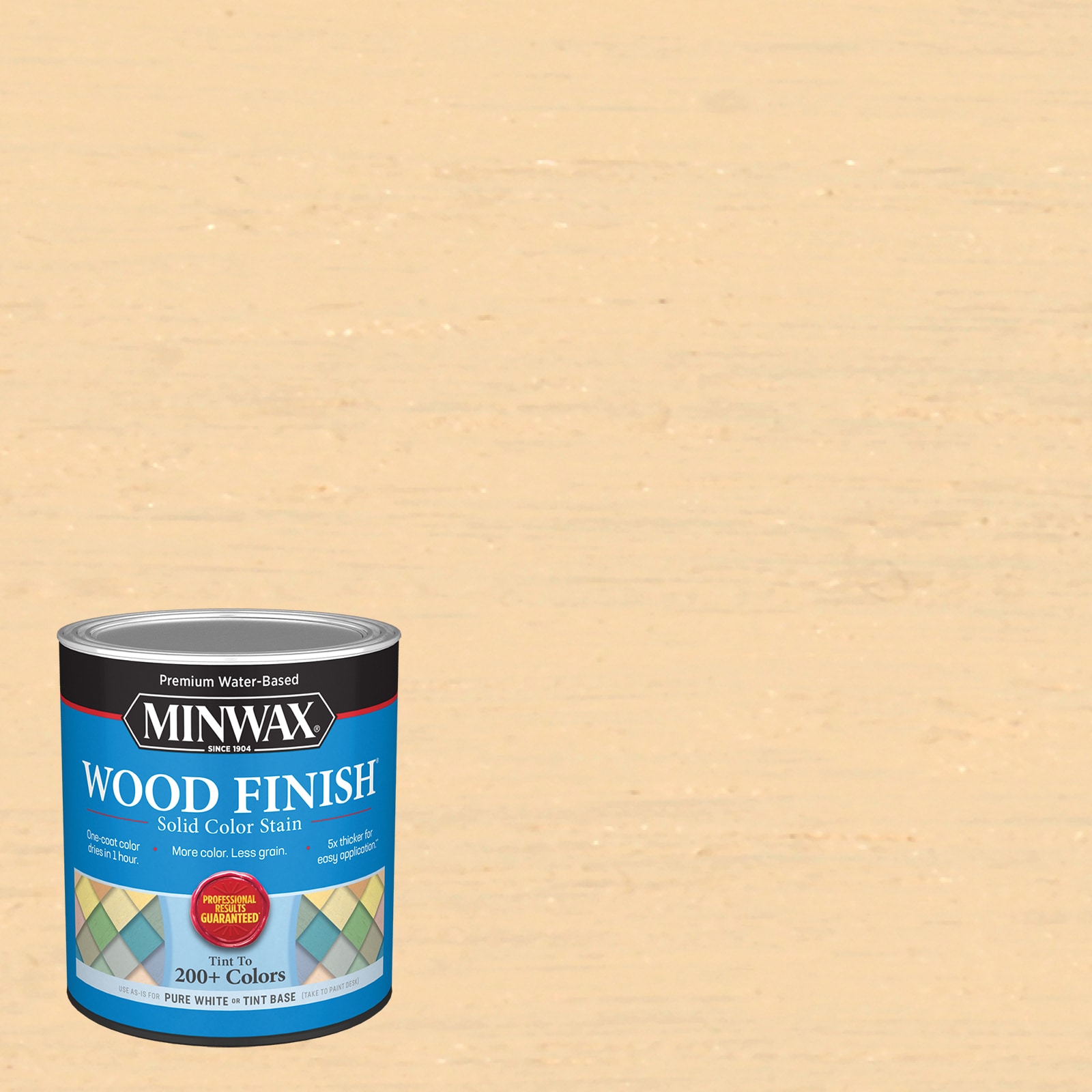 Minwax Wood Finish Water-Based Crimson Mw1147 Solid Interior Stain