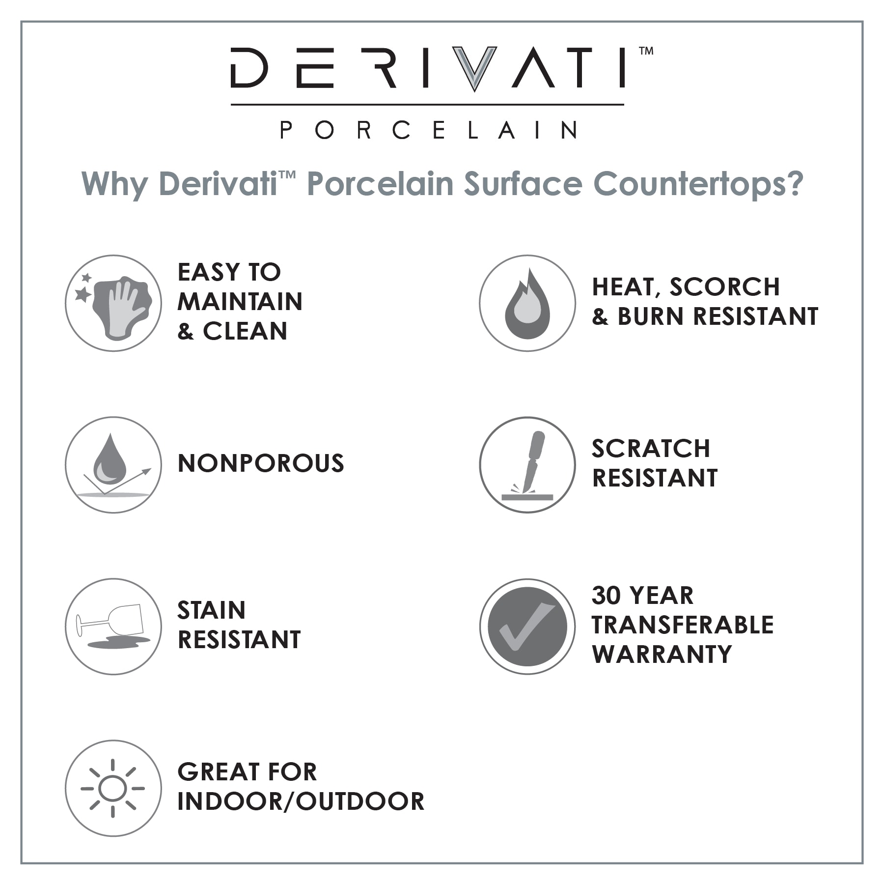 Derivati DER610P-CS Countertop-Samples - View #5