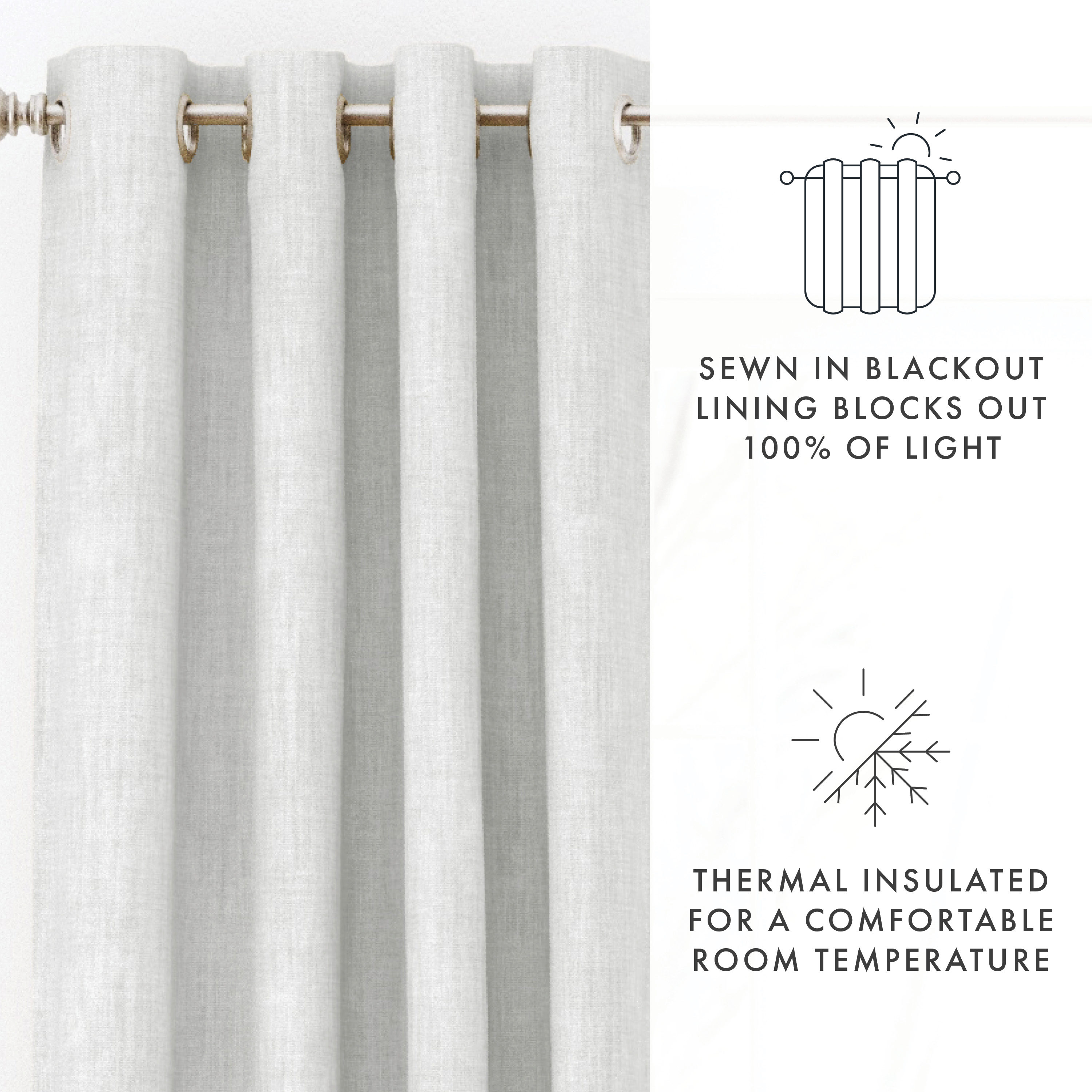 Ienjoy Home IH-CTGB-5084-LG curtains - View #5