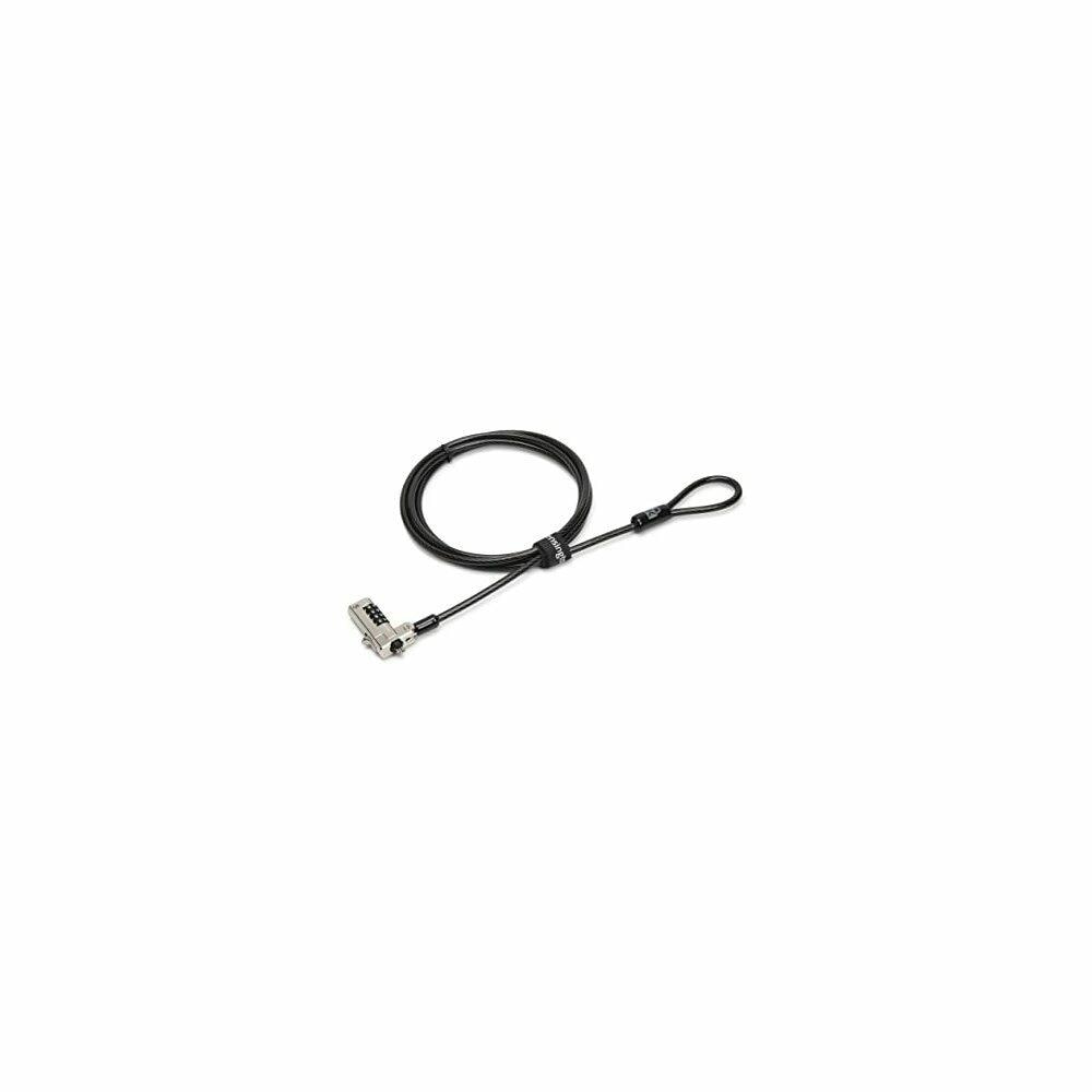 Kensington SYBA157620  Computer K68008WW N17 Combination Cable Lock for Dell Devices with Wedge Slots Security Cable Lock