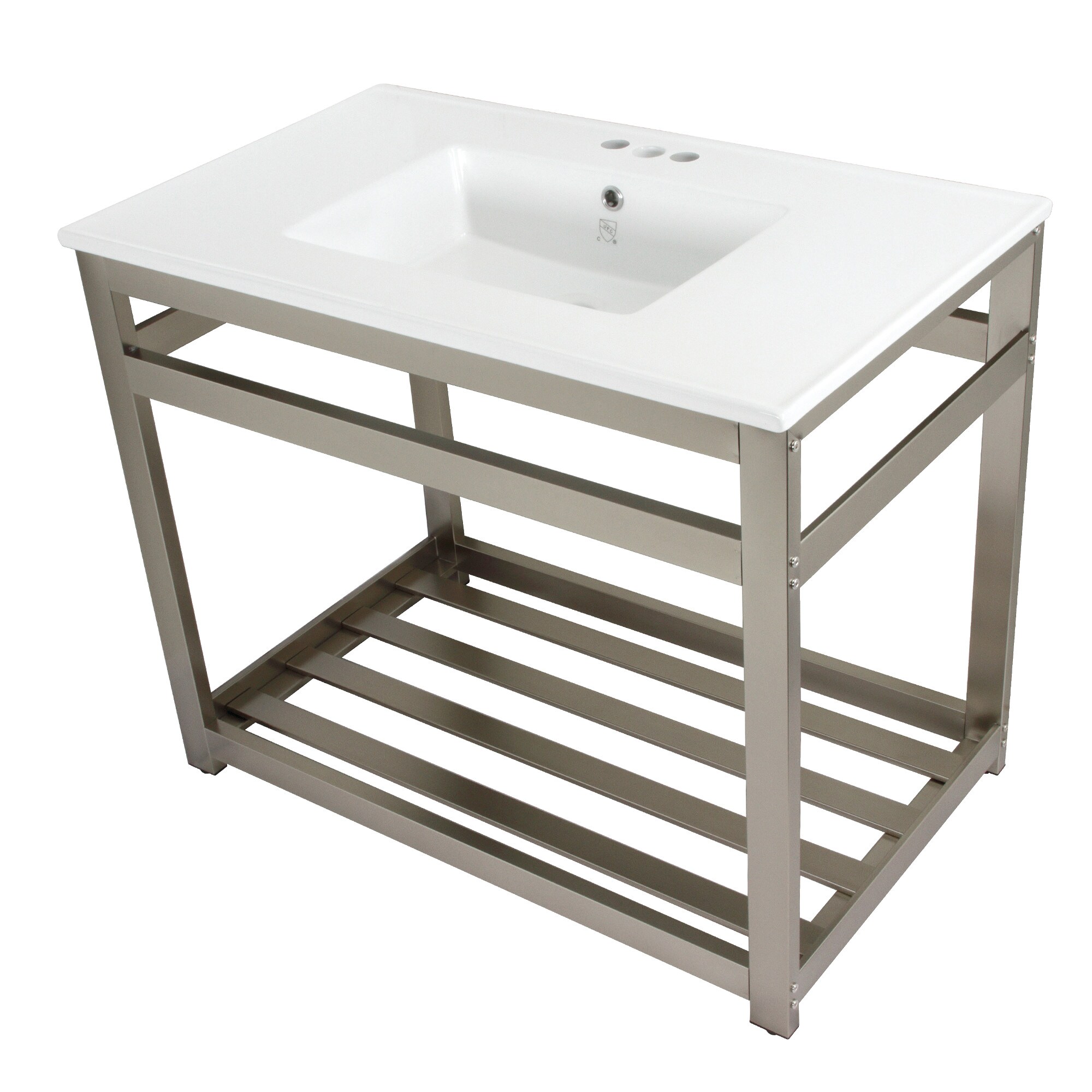 Kingston Brass WLVWP3722W4A8 Bath-Sink - View #2