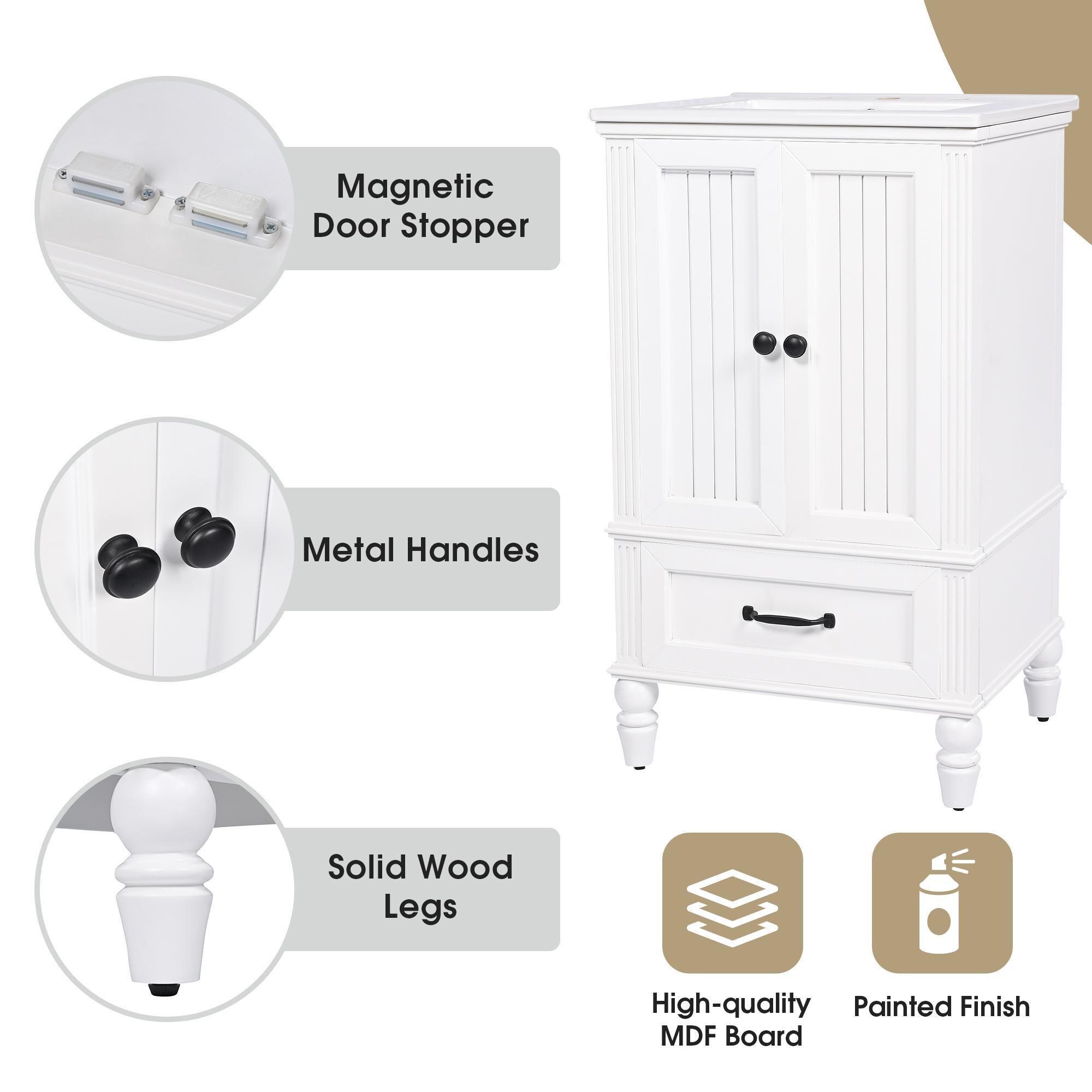 Bayfeve BF-40025K-MP Bath-Vanity-Combo - View #3