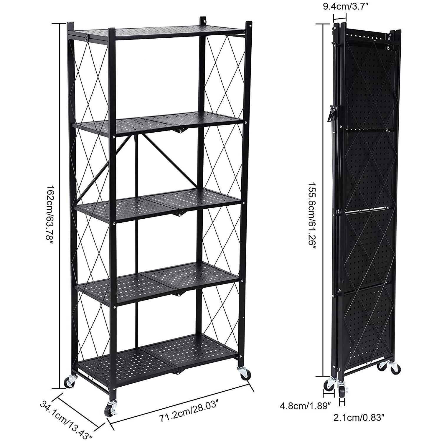 JASMODER HKSHLFFOLD28156405B Free-Standing-Shelving - View #2