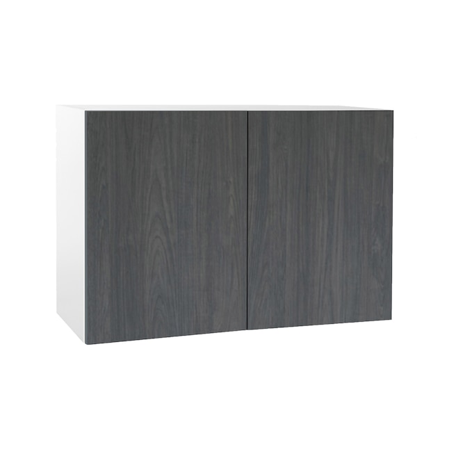 Cambridge 30-in W x 24-in H x 12-in D Carbon Marine Wood Engineered Wood Door Wall Stock Cabinet Cambridge 30-in W x 24-in H x 12-in D Carbon Marine Wood Engineered Wood Door Wall Stock Cabinet