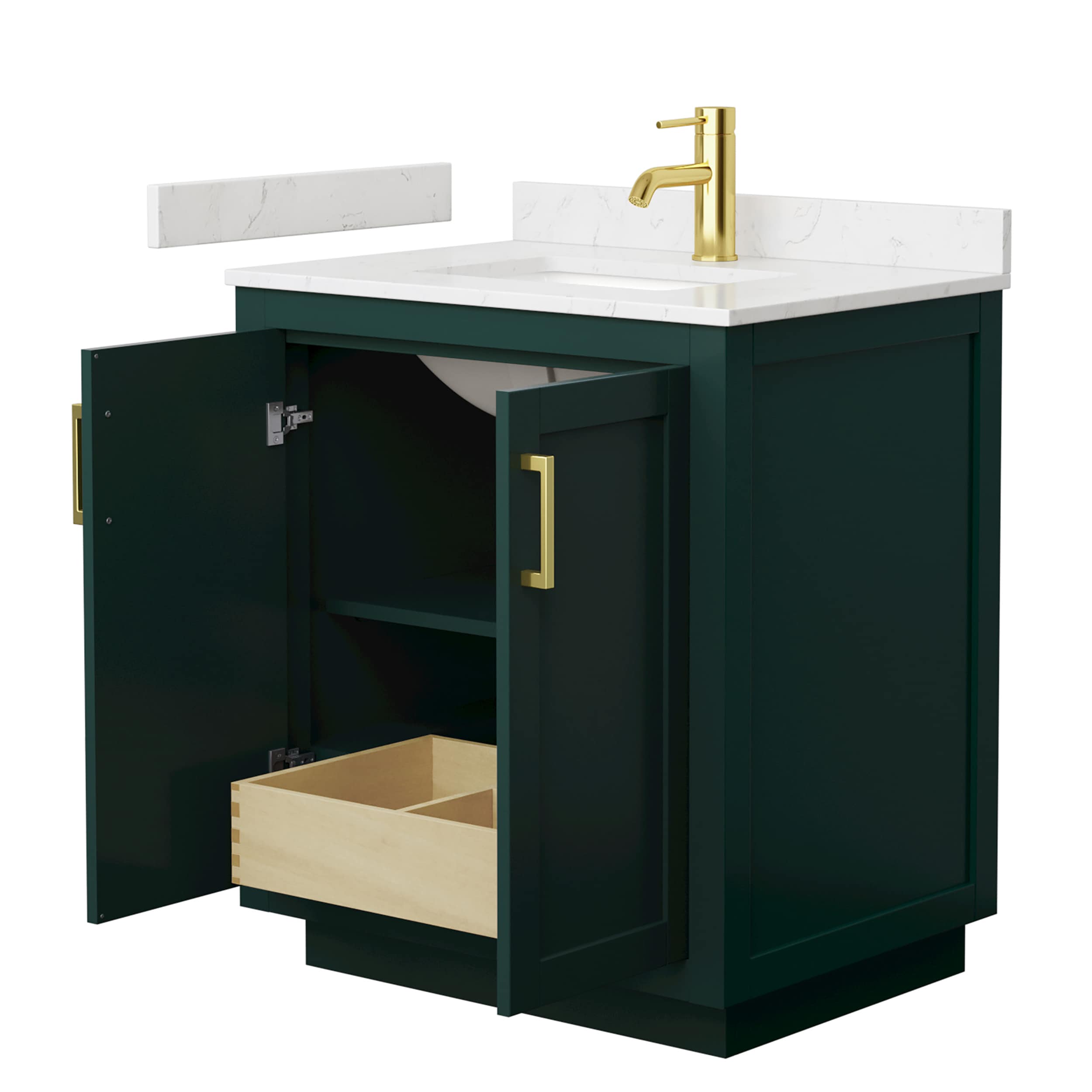 Wyndham Collection WCF292930SGDC2UNSMXX Bath-Vanity-Combo - View #3