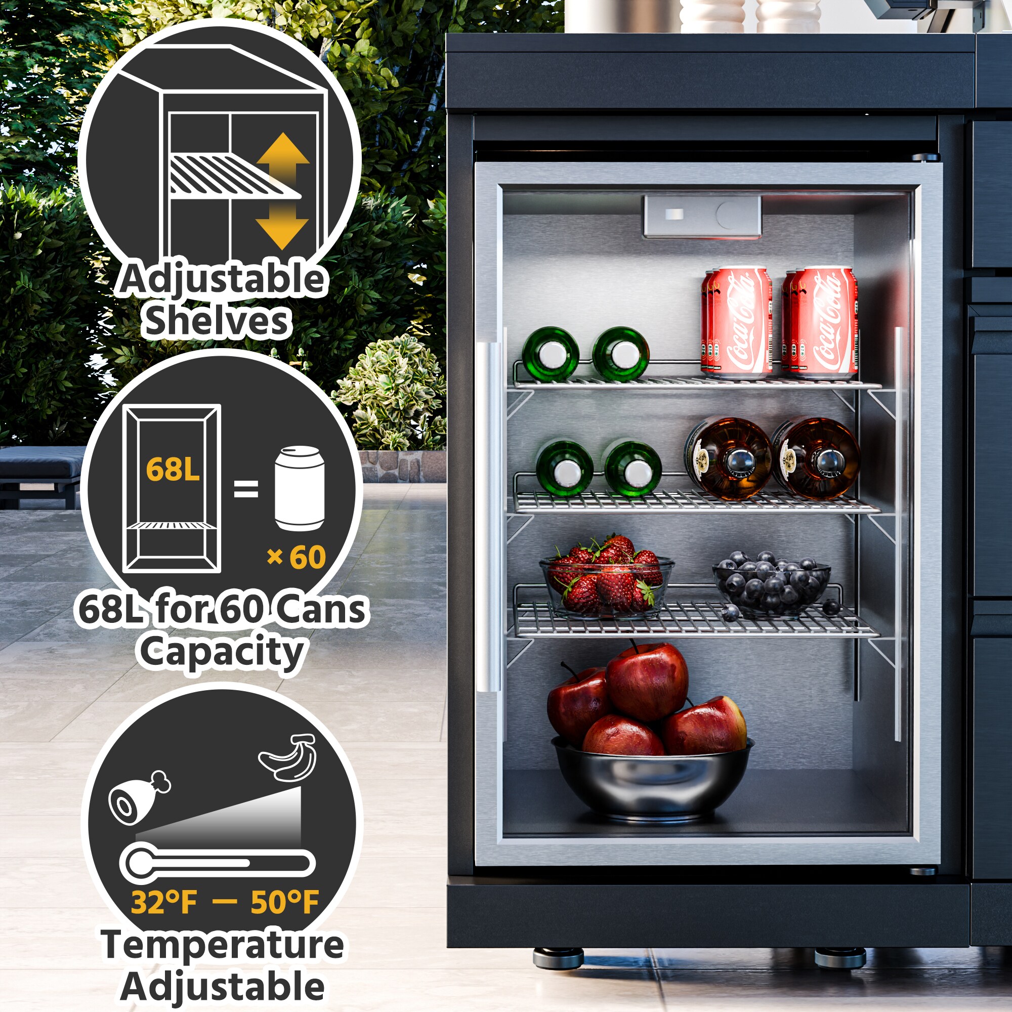 ES-DIY 2512GL16SL6 Modular-Outdoor-Kitchens - View #7