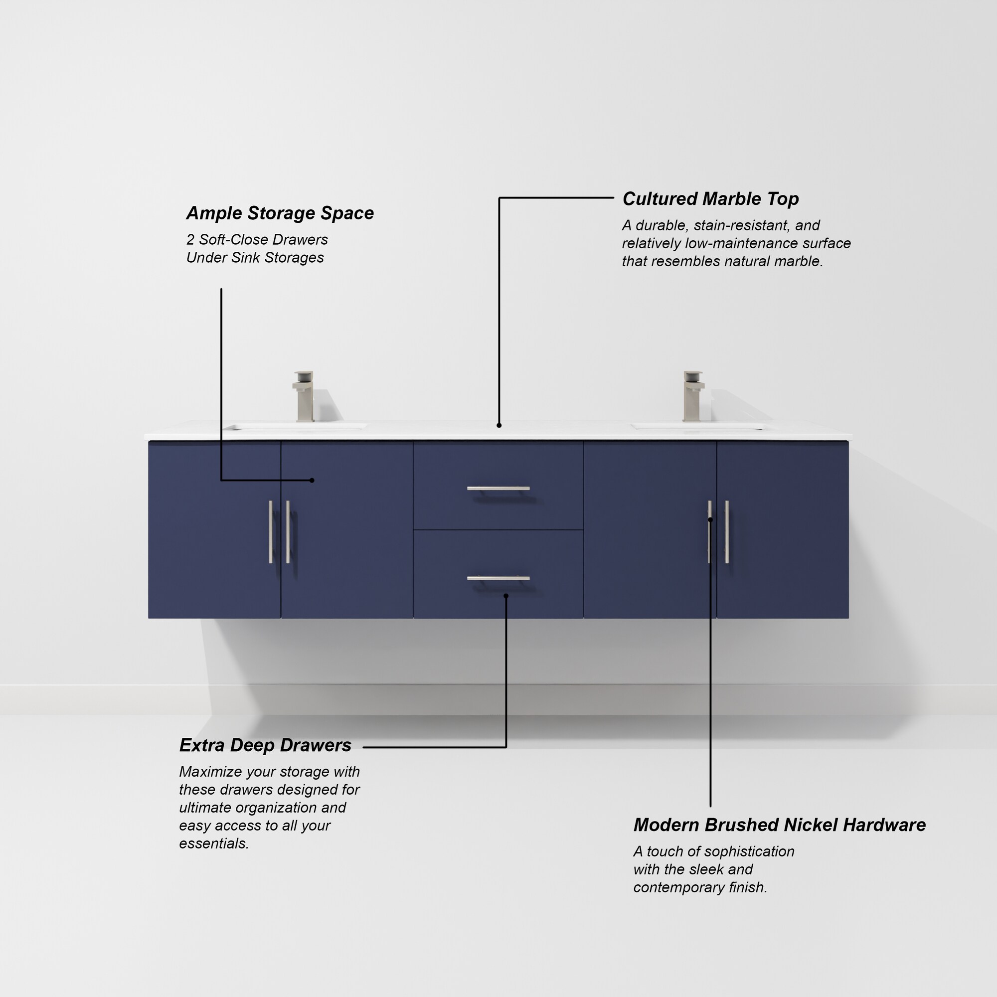 Lexora LVG72DE301 Bath-Vanity-Combo - View #10