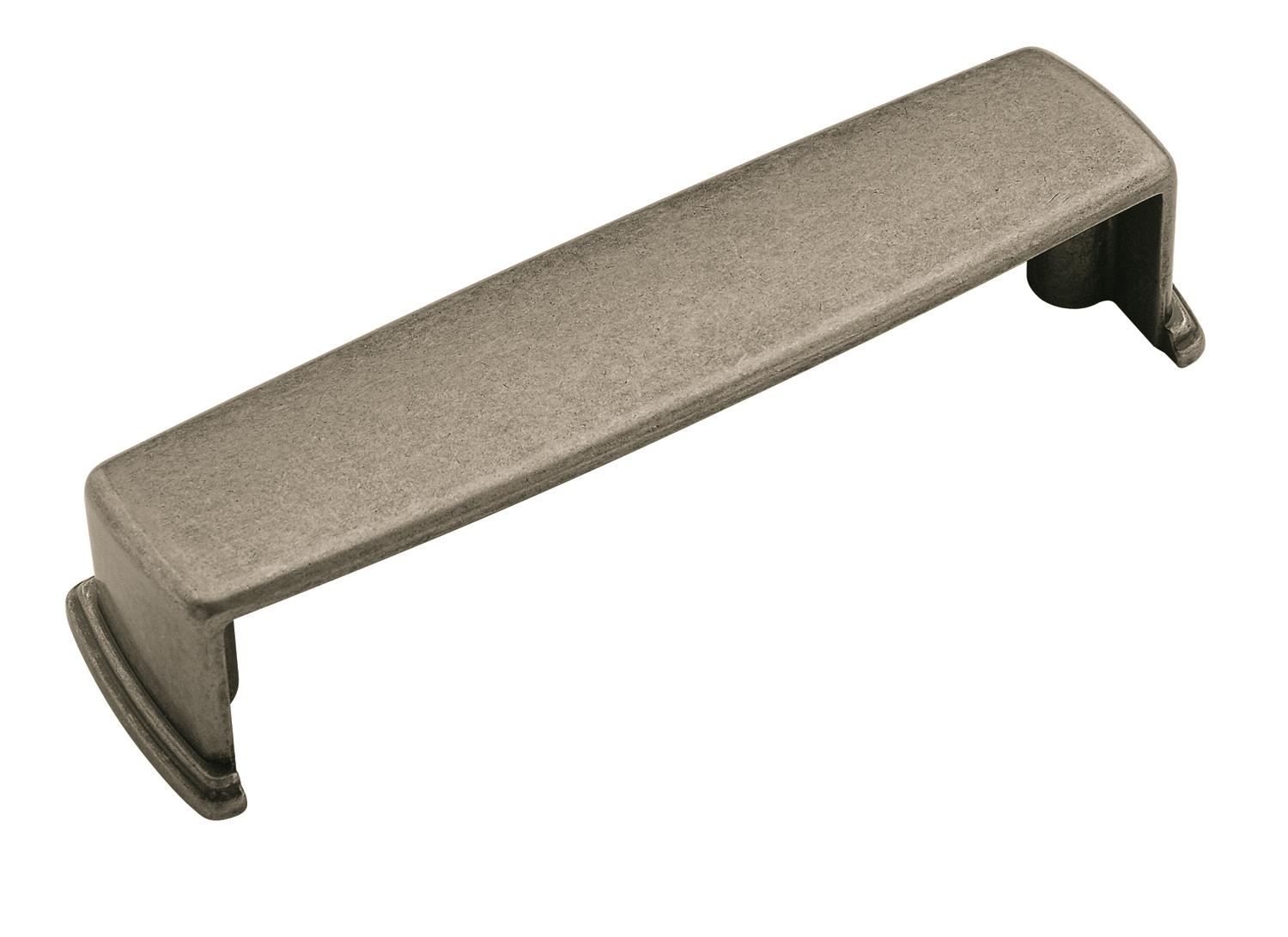 Amerock Kane 3-3/4-in (96mm) Center to Center Golden Champagne Rectangular Cup Drawer Pull