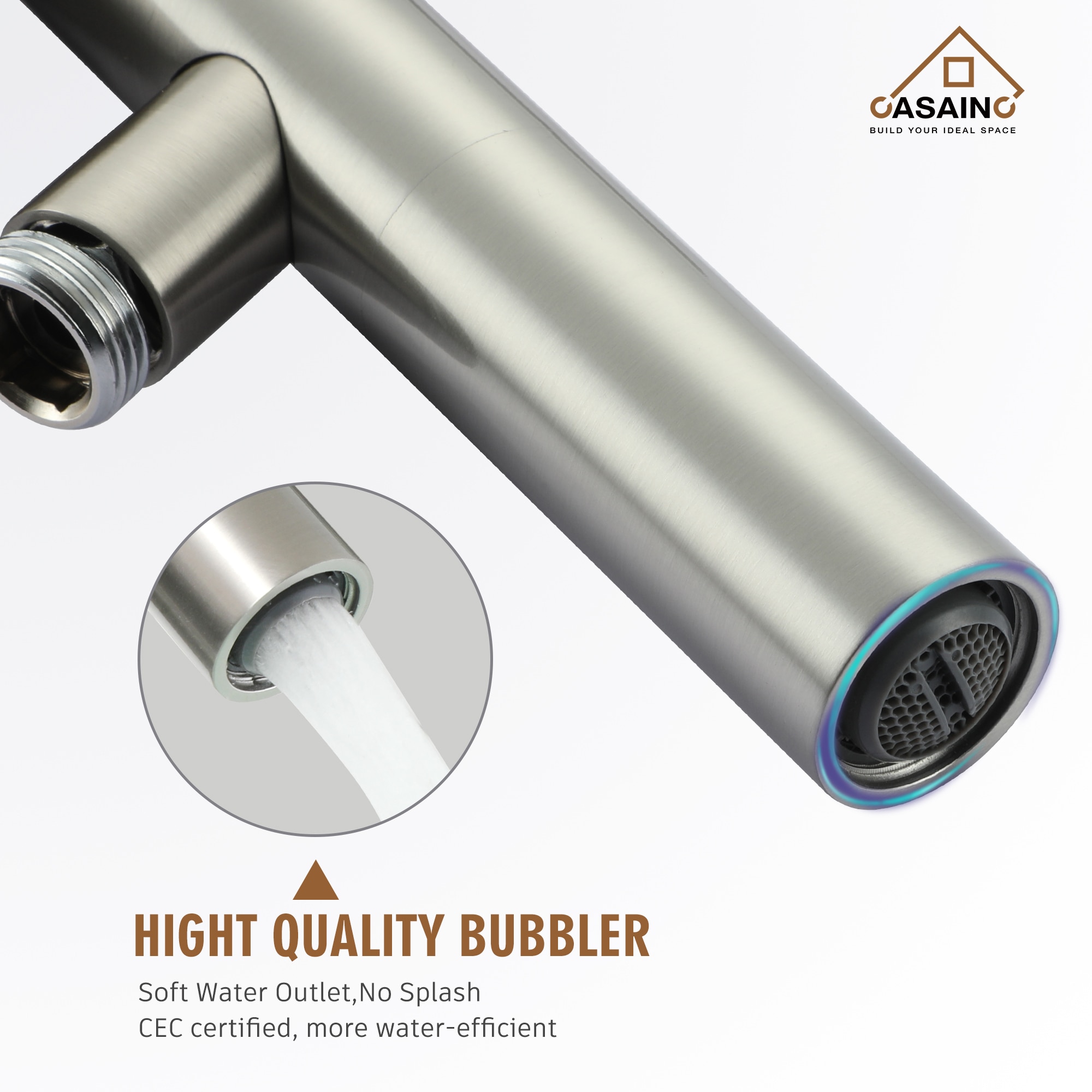 CASAINC MCS96-MB Roman-Tub-Faucets - View #8