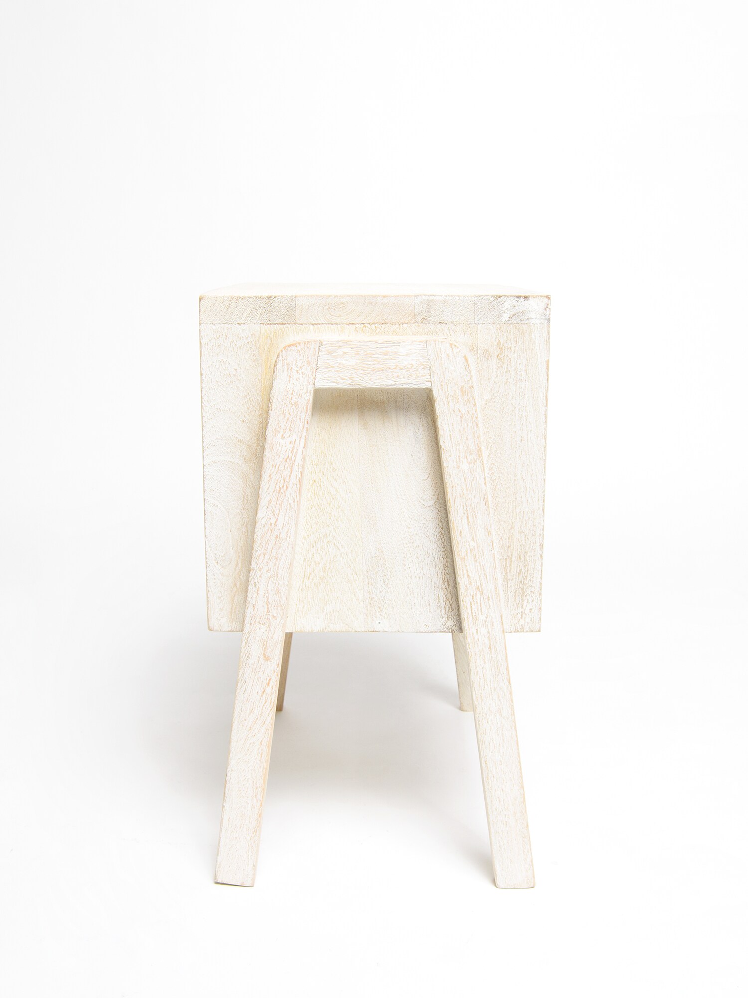 Best Home Fashion TABLE-RR15-WHITE End-Tables - View #6