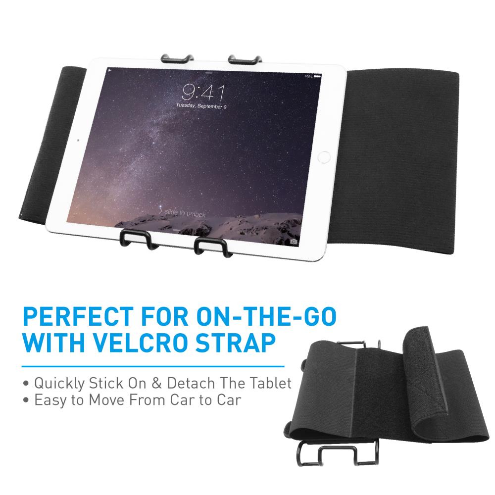 Macally Car Headrest Tablet Mount Holder for Back Seat